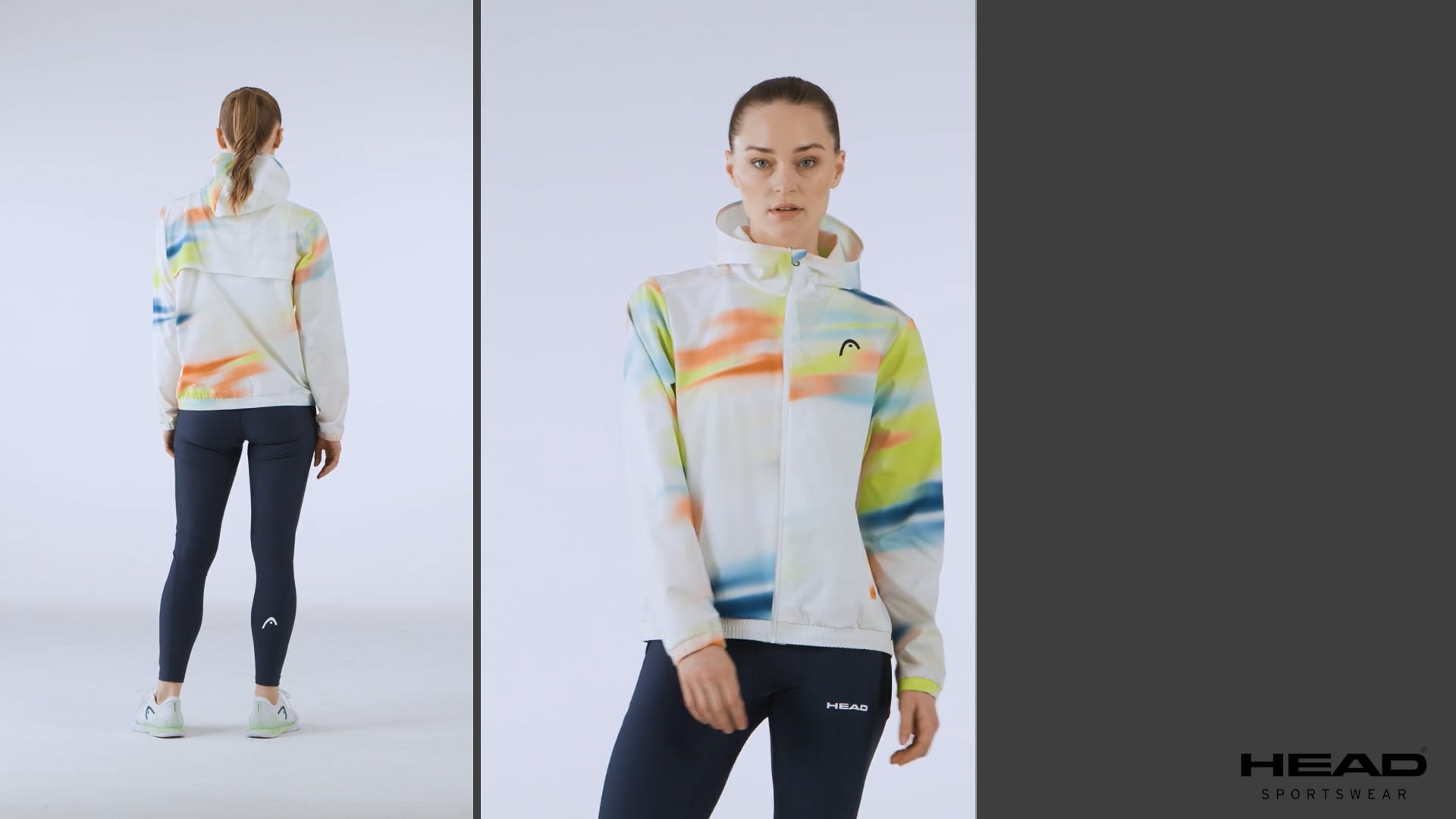 Geacă de tenis pentru femei HEAD Blur W imprimată