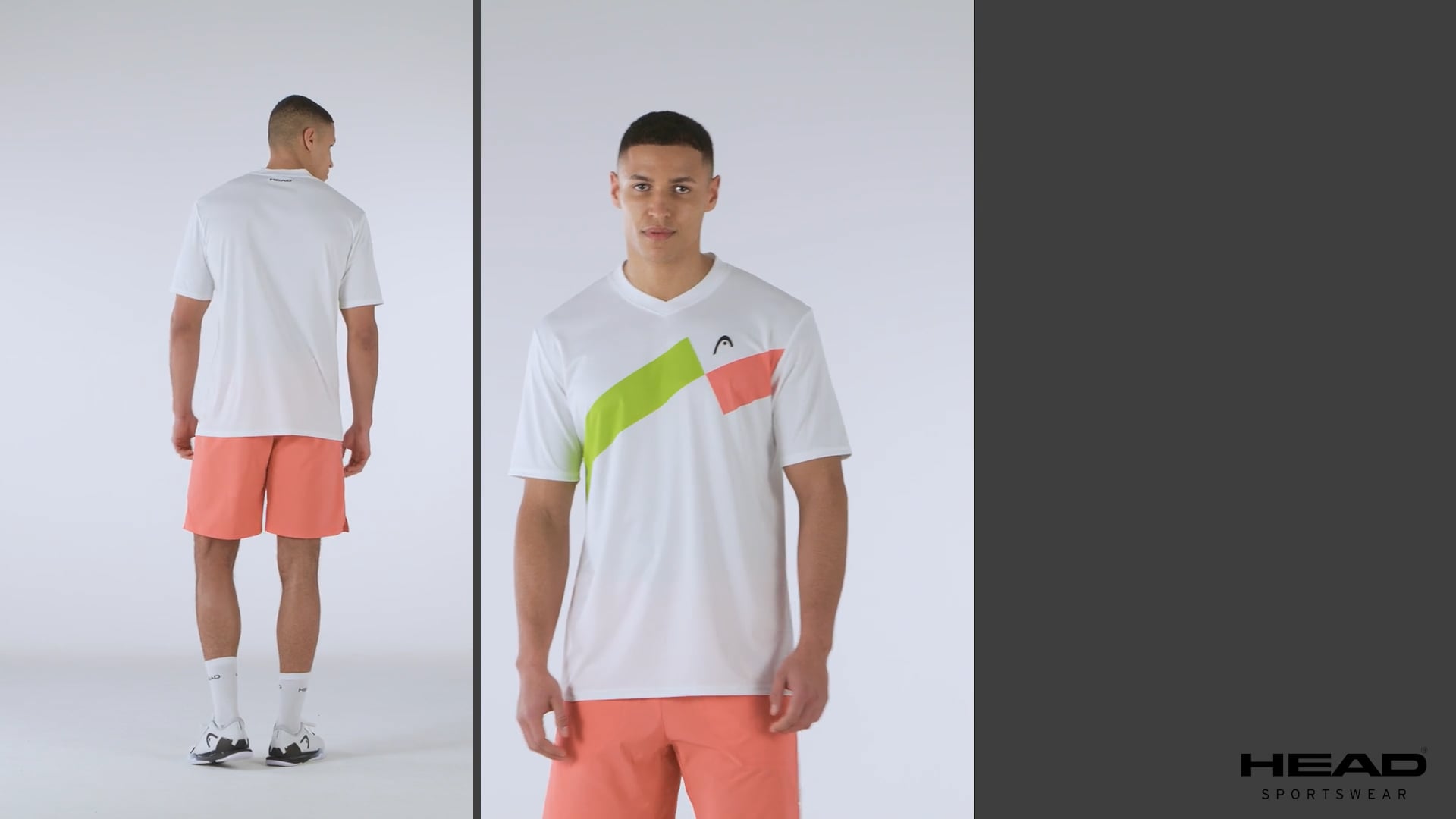 Tricou de tenis pentru bărbați HEAD Topspin gi/print perf m