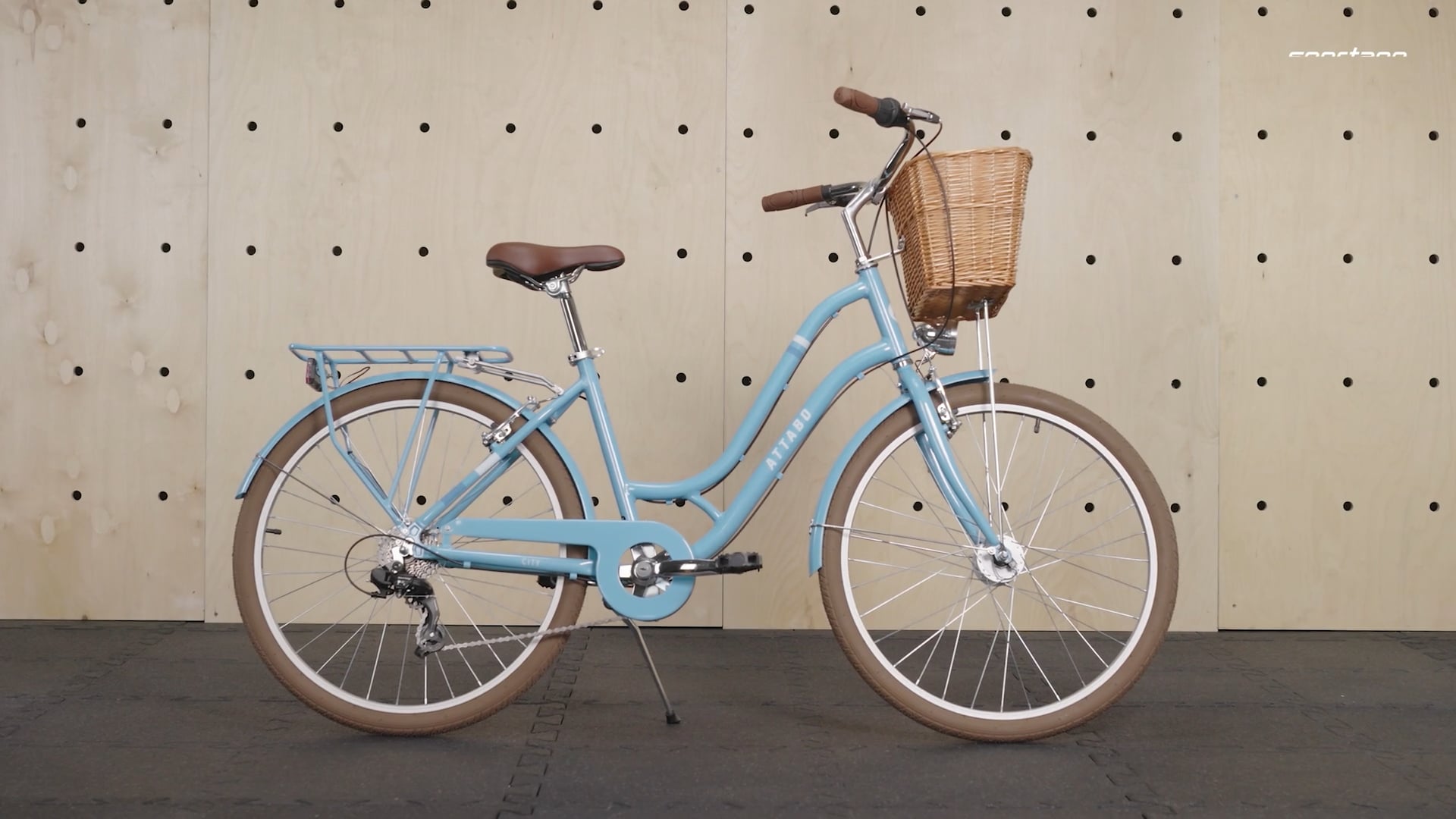 Bicicletă de oraș pentru femei ATTABO CITY 28" albastru