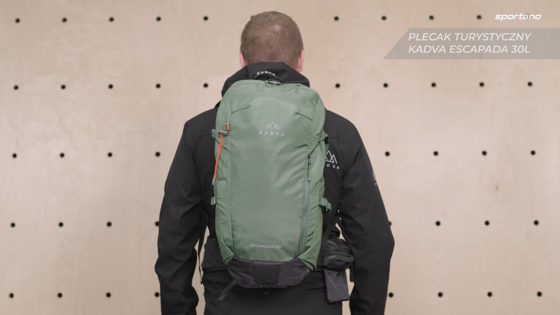 Rucsac turistic KADVA Escapada 30 l negru