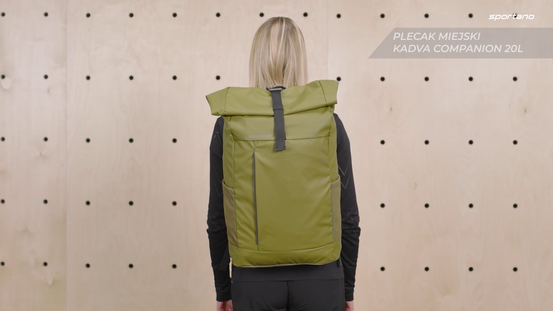 Rucsac de oraș KADVA Companion 20 l negru