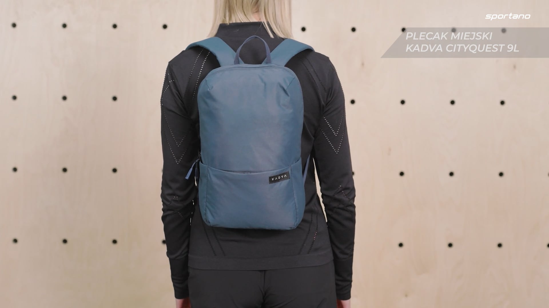 Rucsac de oraș KADVA CityQuest 9 l verde