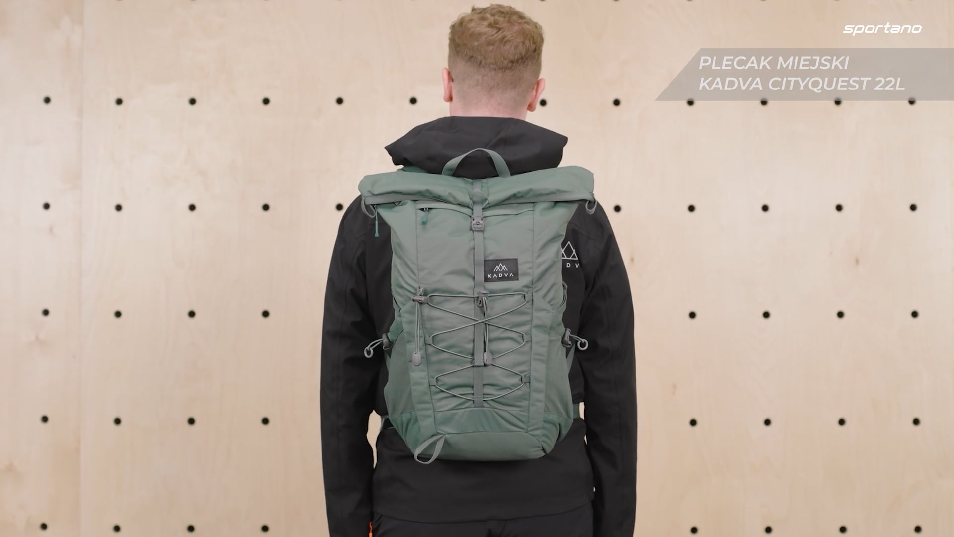 Rucsac de oraș KADVA CityQuest 22 l albastru marin