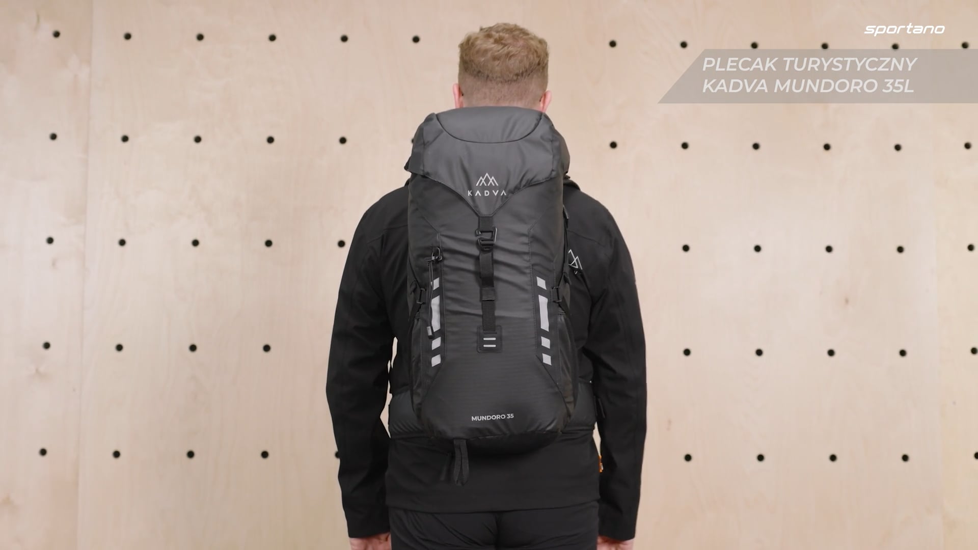 Rucsac turistic KADVA Mundoro 35 l negru