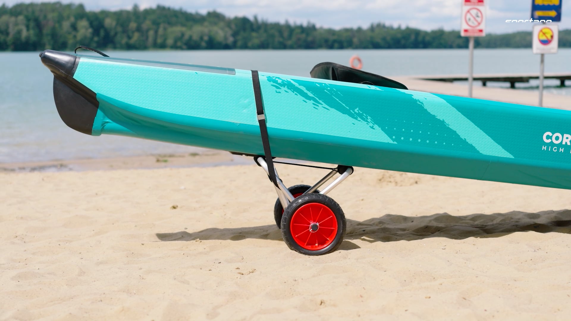 Cărucior pentru caiac/SUP AQUASTIC SPT001