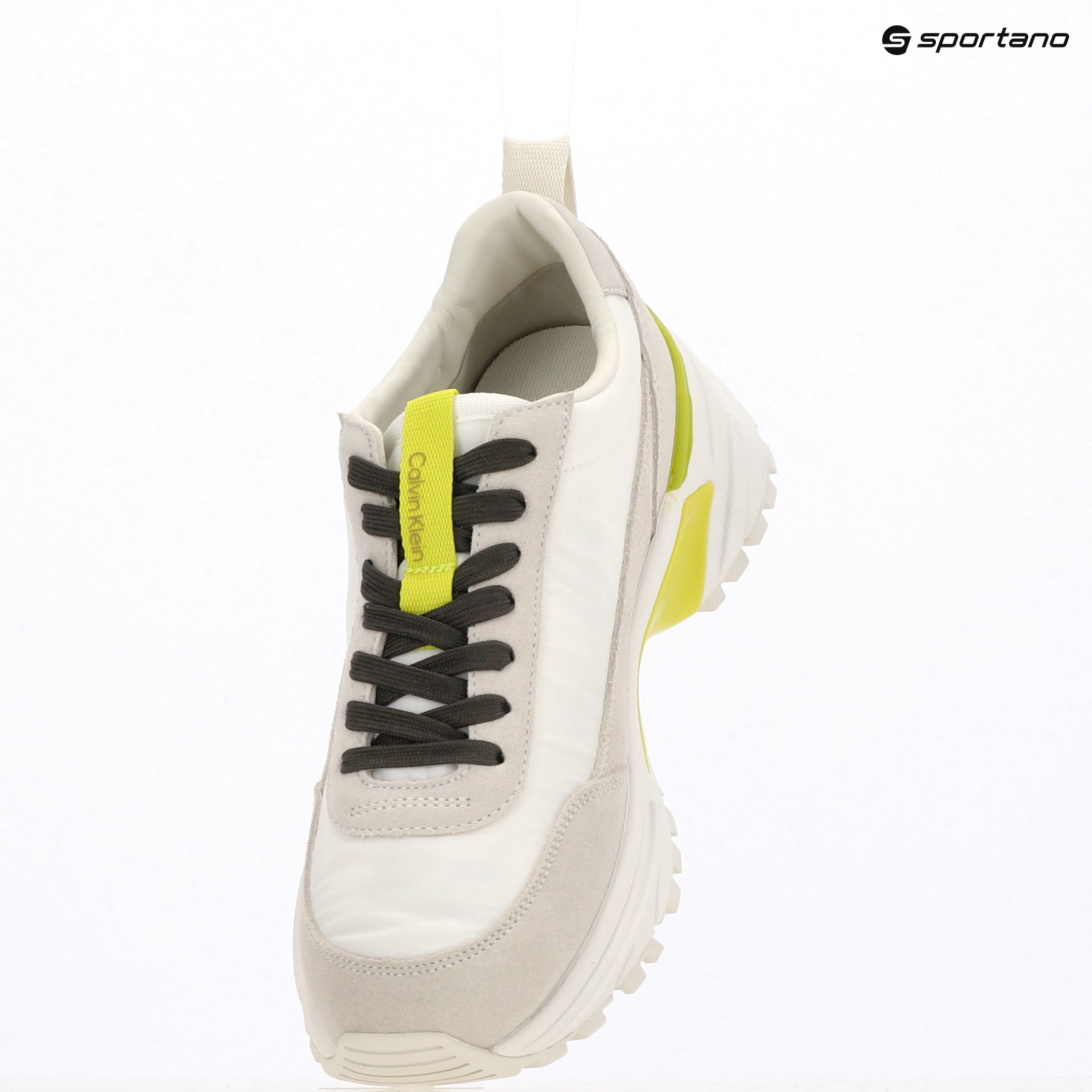 Încălțăminte pentru femei Calvin Klein YW0YW02075 Hike Runner MG Nylon Mix bright white/primrose/beluga