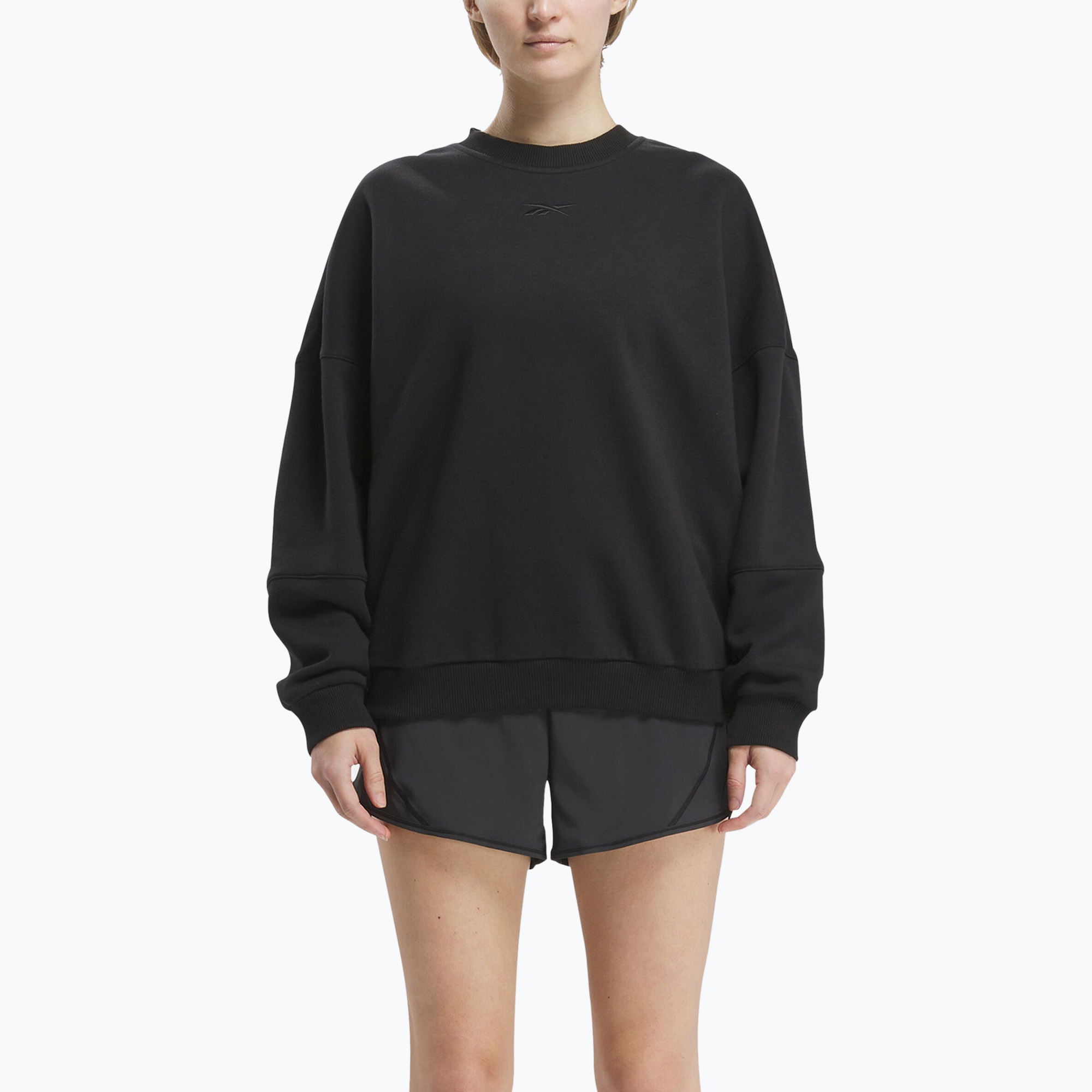 Tricou supradimensionat Reebok Lux pentru femei negru (Lux Oversized 100075359)