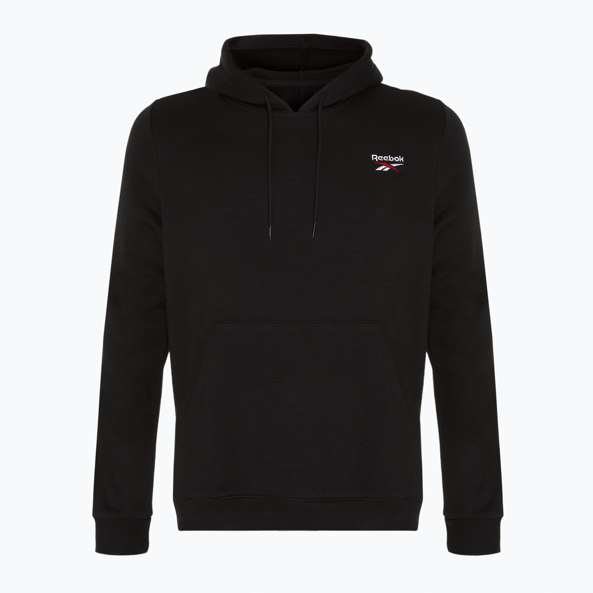 Bluză pentru bărbați Reebok Identity Small Logo Fleece black/white/vector red (Identity Small Logo Fleece 100221826)