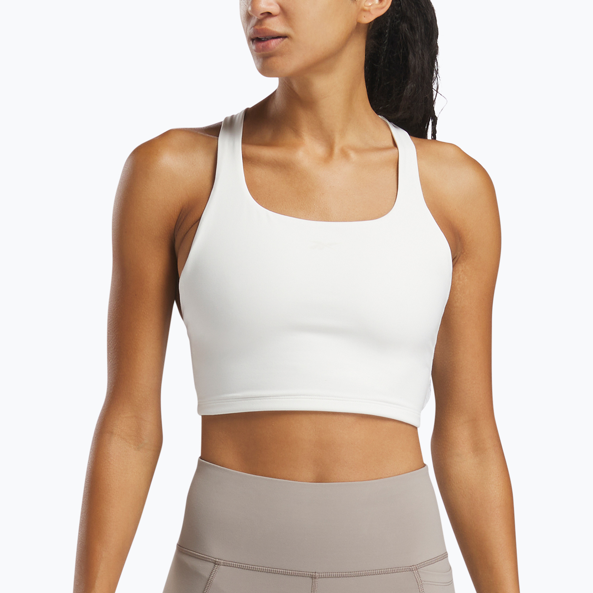 Tricou de antrenament pentru femei  Reebok Lux Tank chalk (Lux Tank 100221290)
