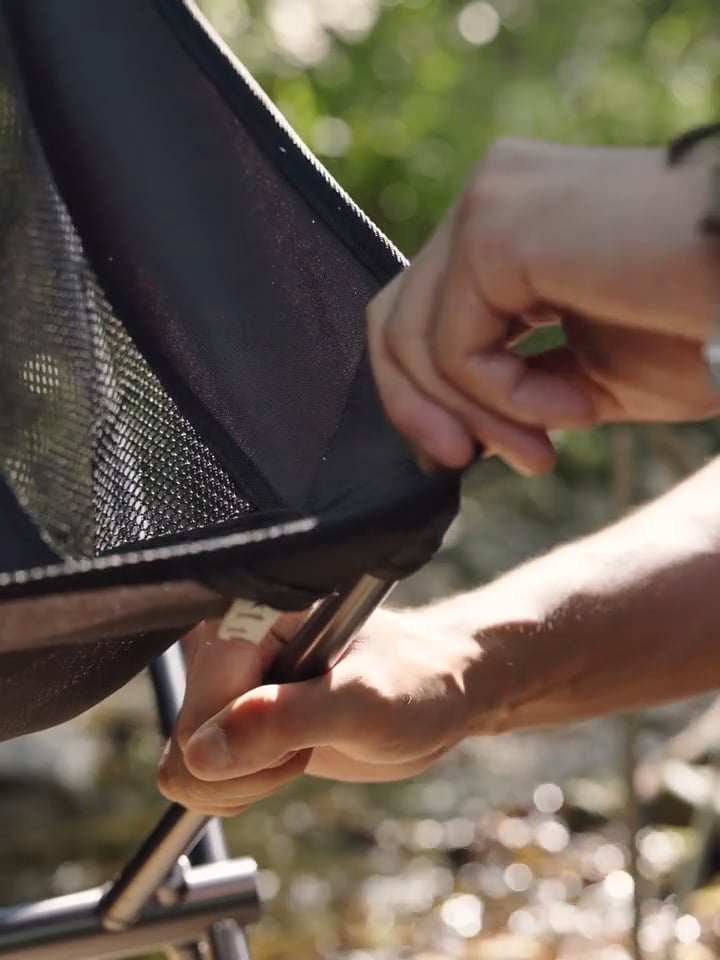 Scaun de camping Naturehike Stellaluna L04 L black