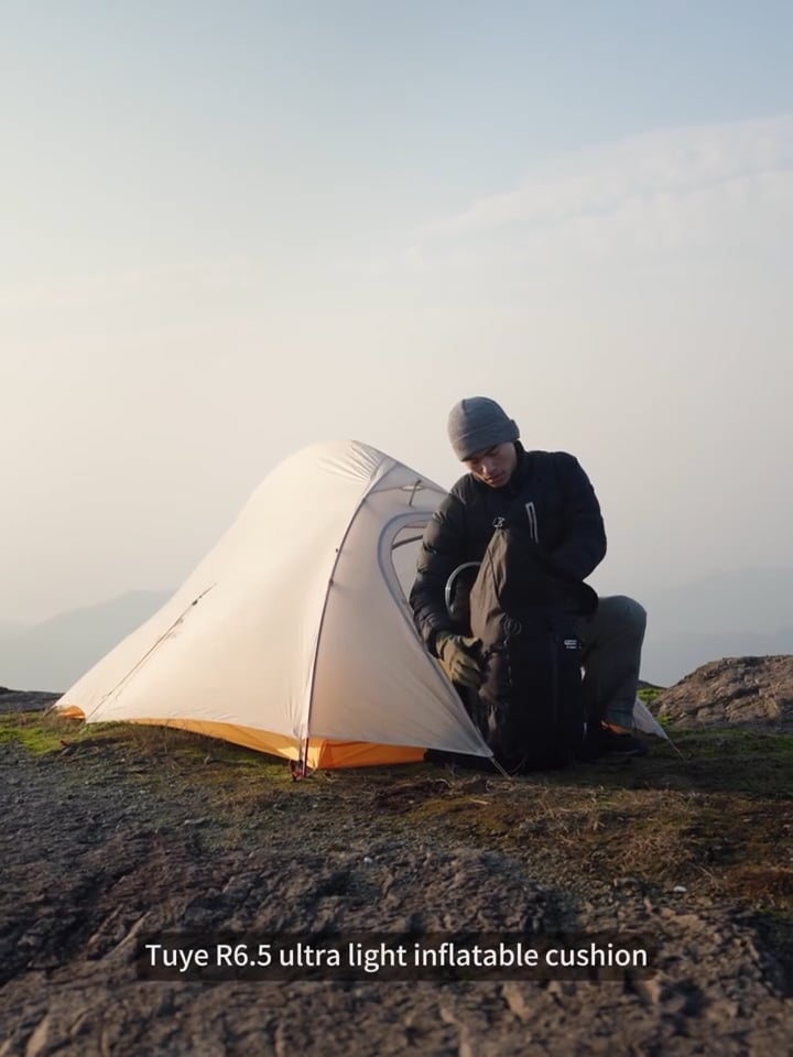 Saltea Naturehike Tuye R 6.5 carbon silver