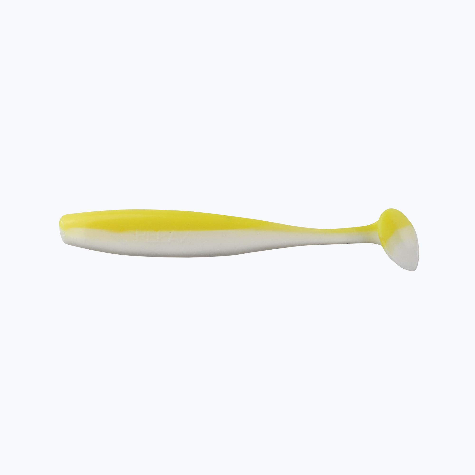 Relax Bass 2.5 Laminated 4 lire de cauciuc momeală de cauciuc laminat Galben-alb BAS25 (Bass 2.5 Laminated BAS25)