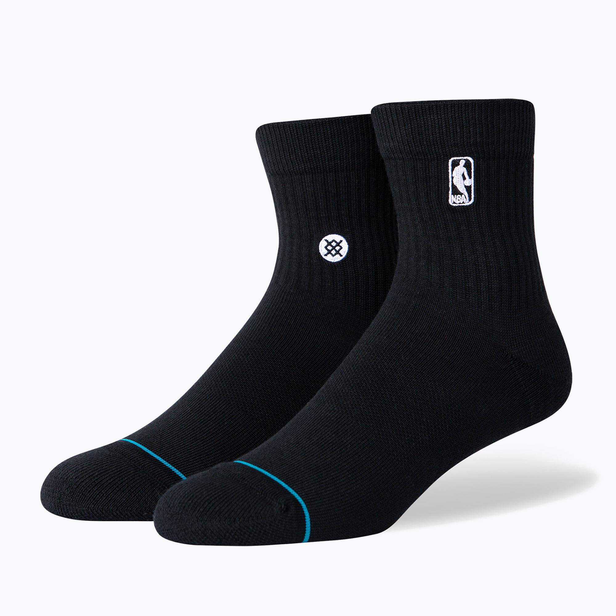 Șosete Stance Logoman Quarter black (Logoman Quarter A356A20LOG-BLK)