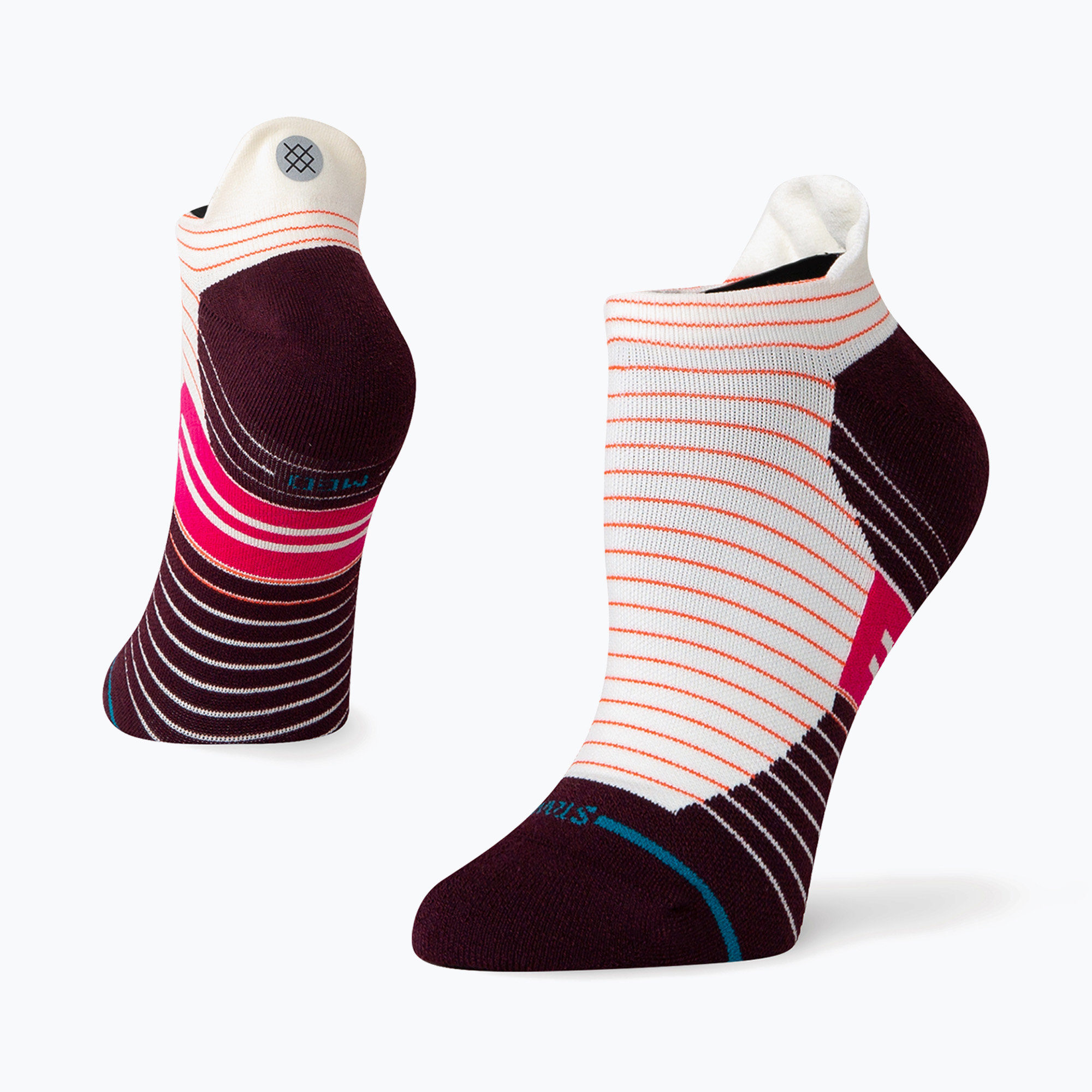 Șosete de alergare Stance Micro Light Tab magenta