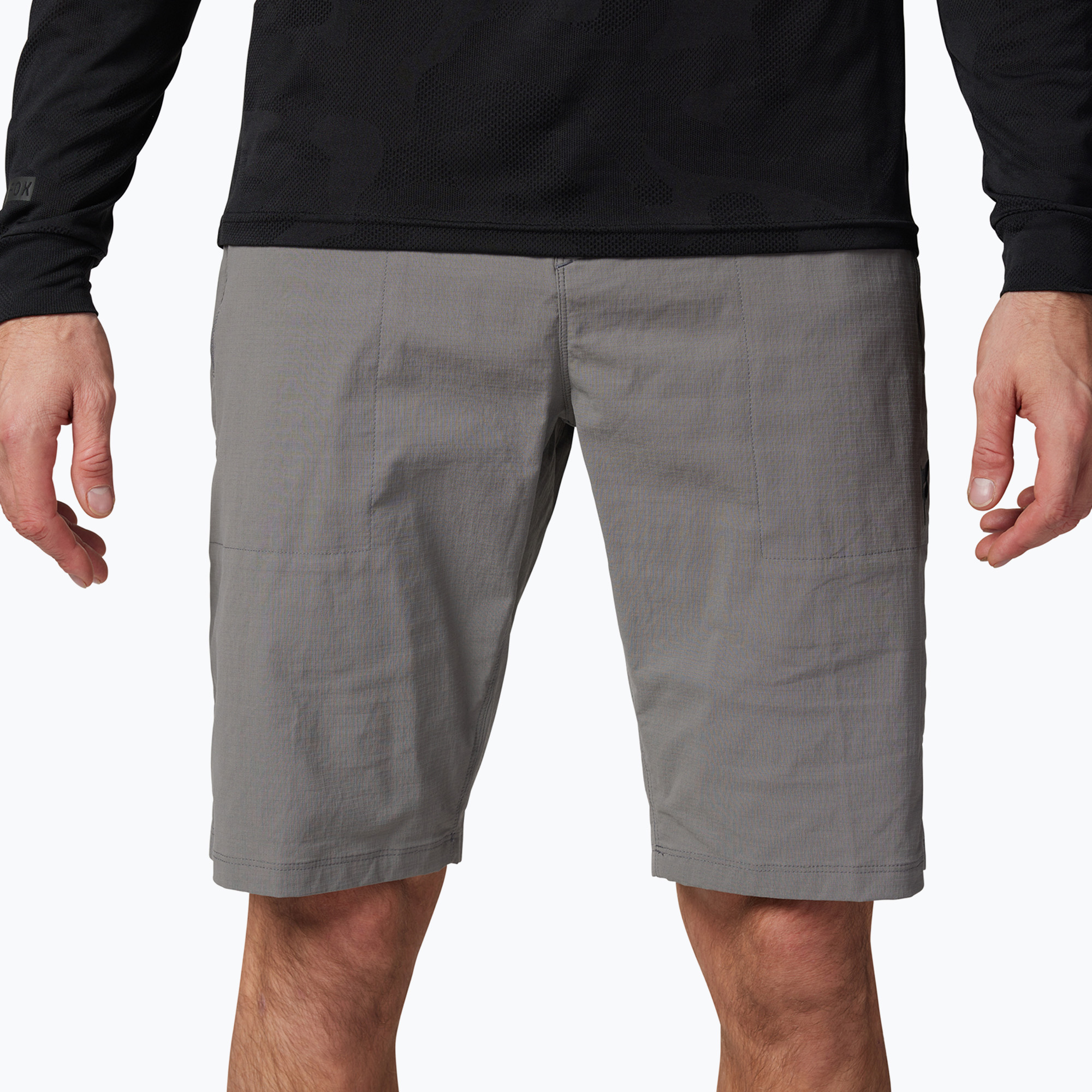 Pantaloni scurți de ciclism pentru bărbați Fox Racing Ranger 2024 pewter (Ranger 31047)