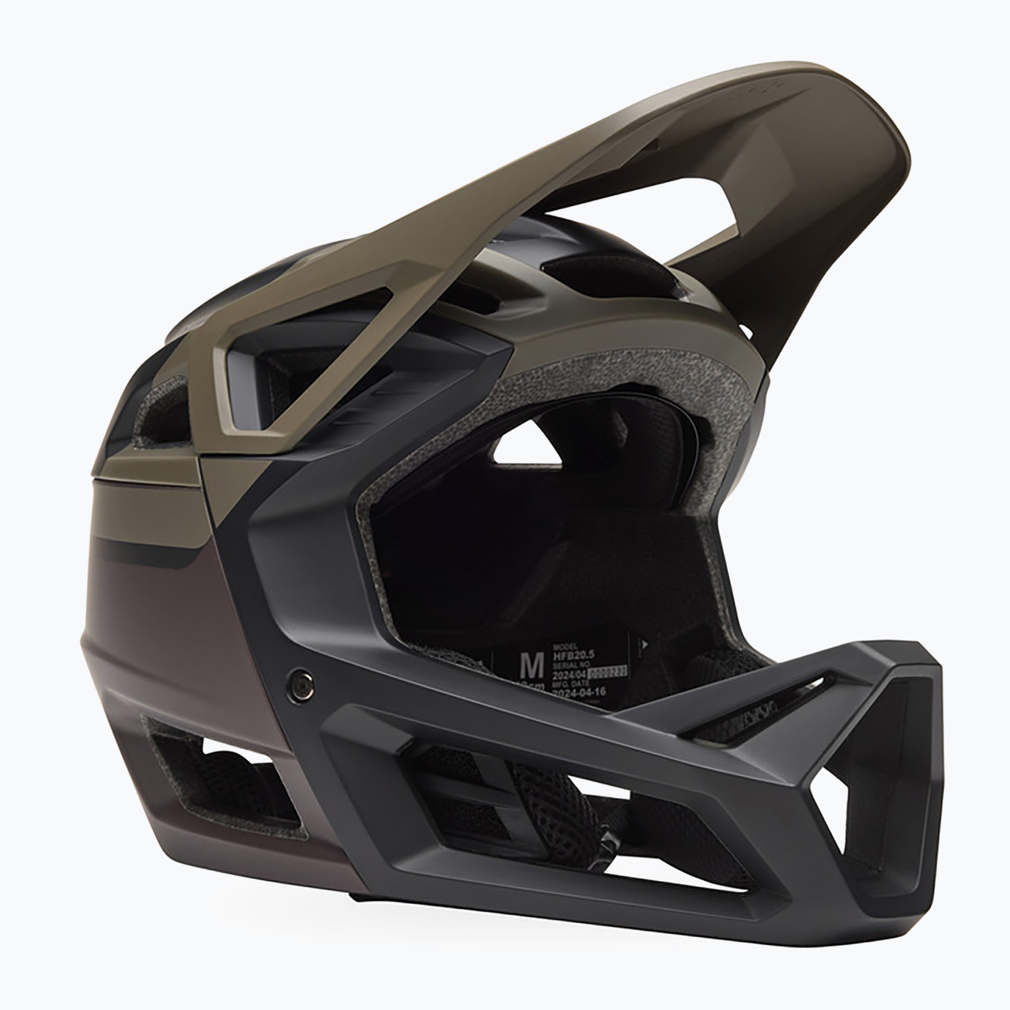 Cască de bicicletă Fox Racing Proframe Rizer cocoa