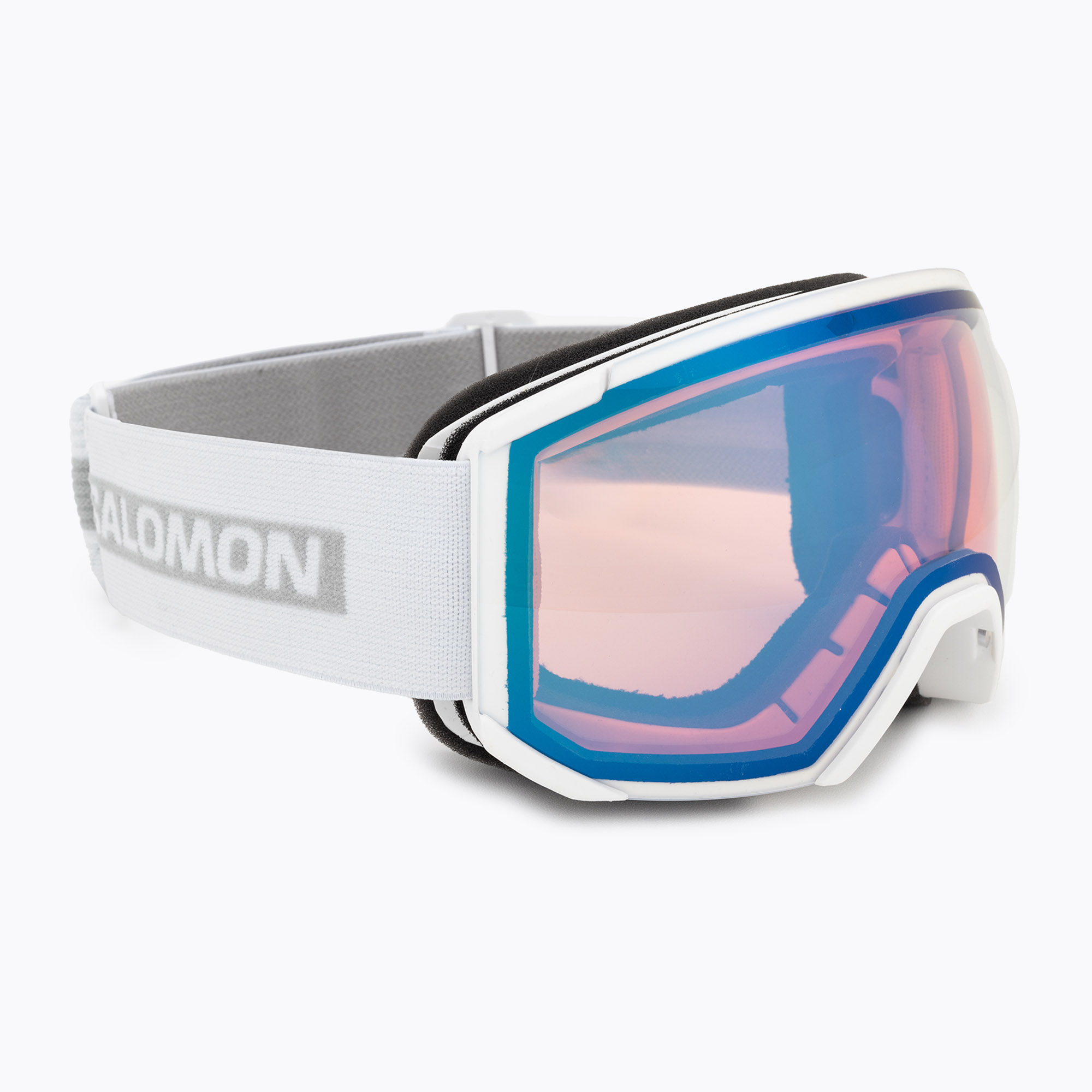 Ochelari de schi Salomon Radium Photo alb/albastru (Radium Photo L47004900)