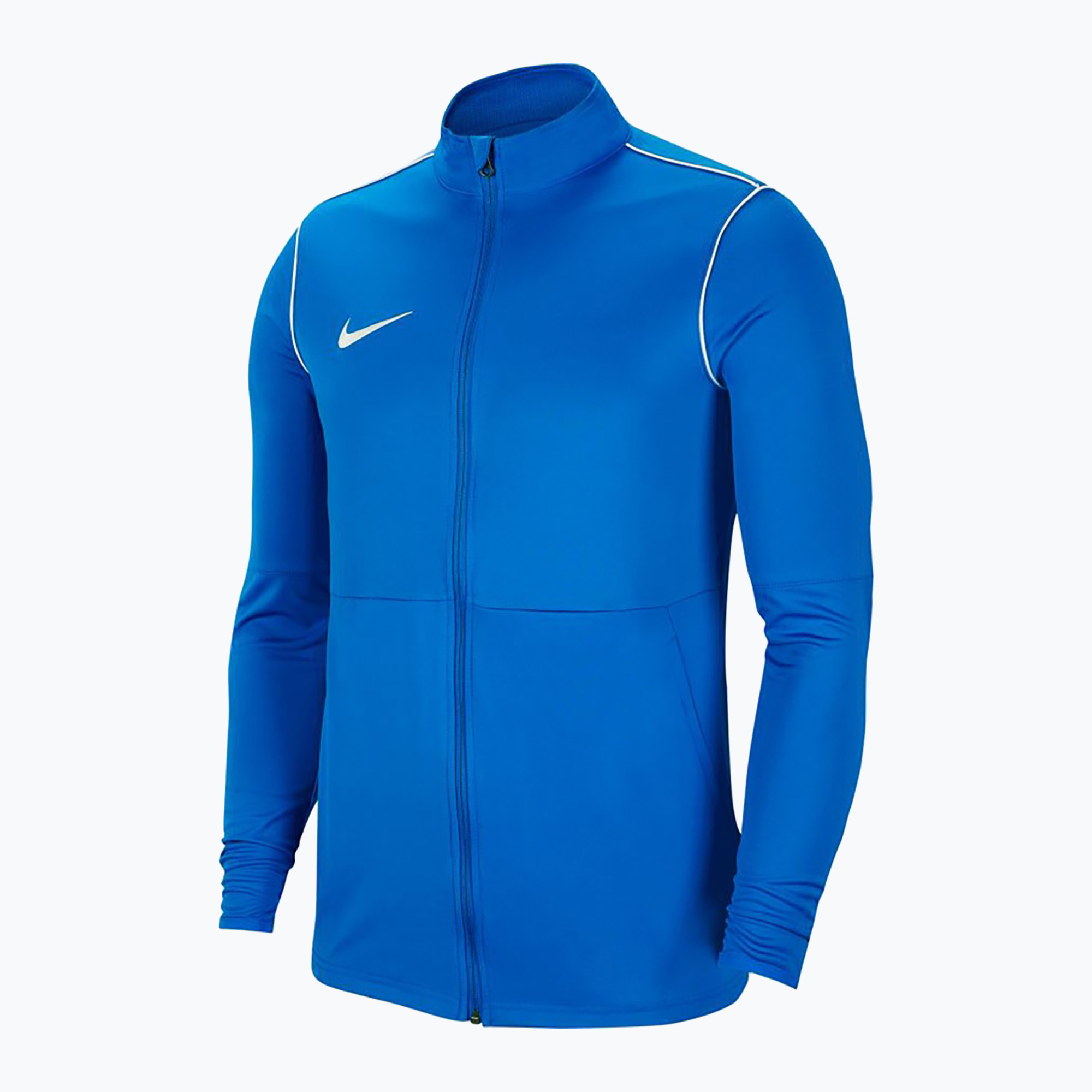 Tricou de fotbal pentru copii Nike Dri-FIT Park 20 Knit Track pentru copii, albastru regal/blanc/alb/alb
