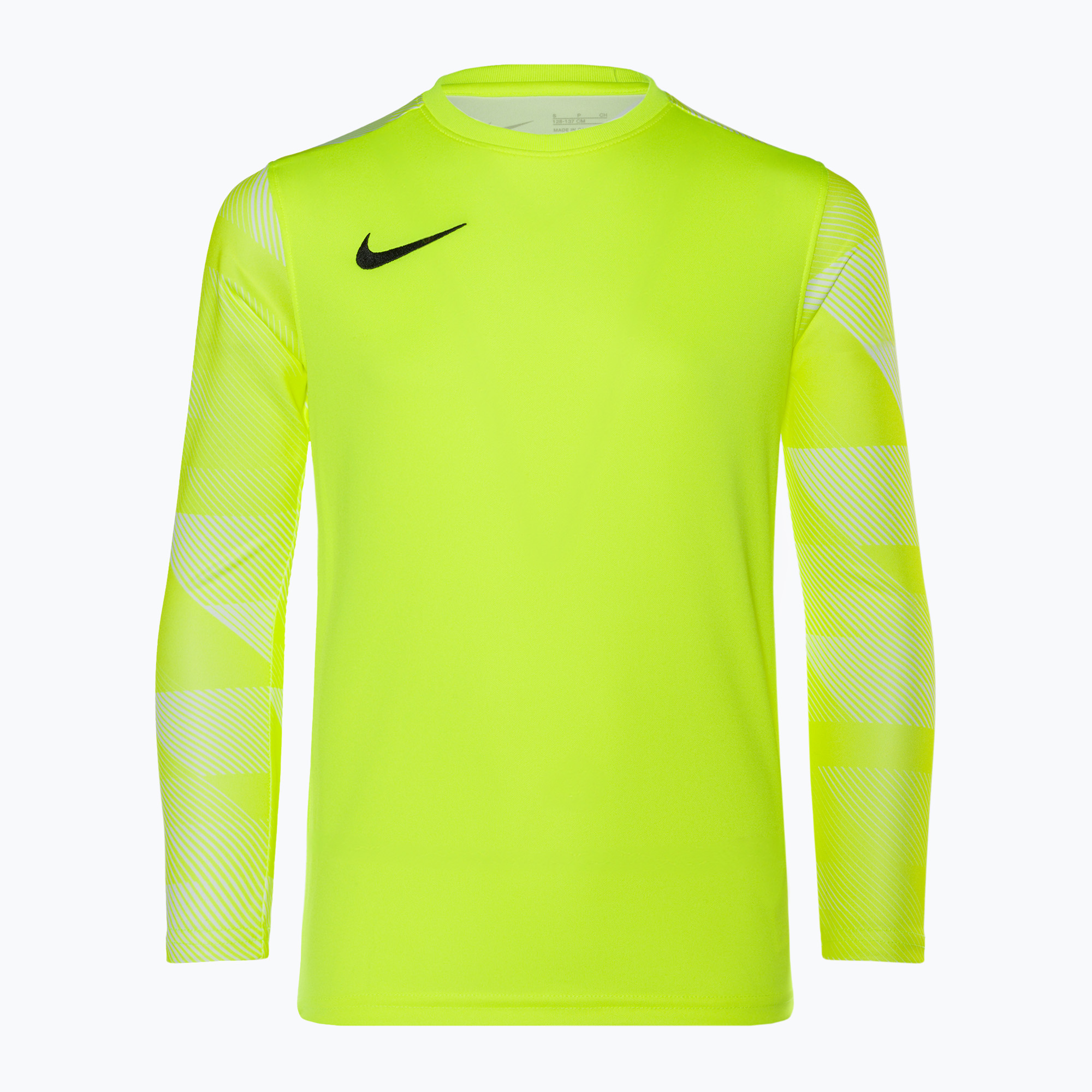 Tricou de portar pentru copii Nike Dri-FIT Park IV Goalkeeper volt/white/black