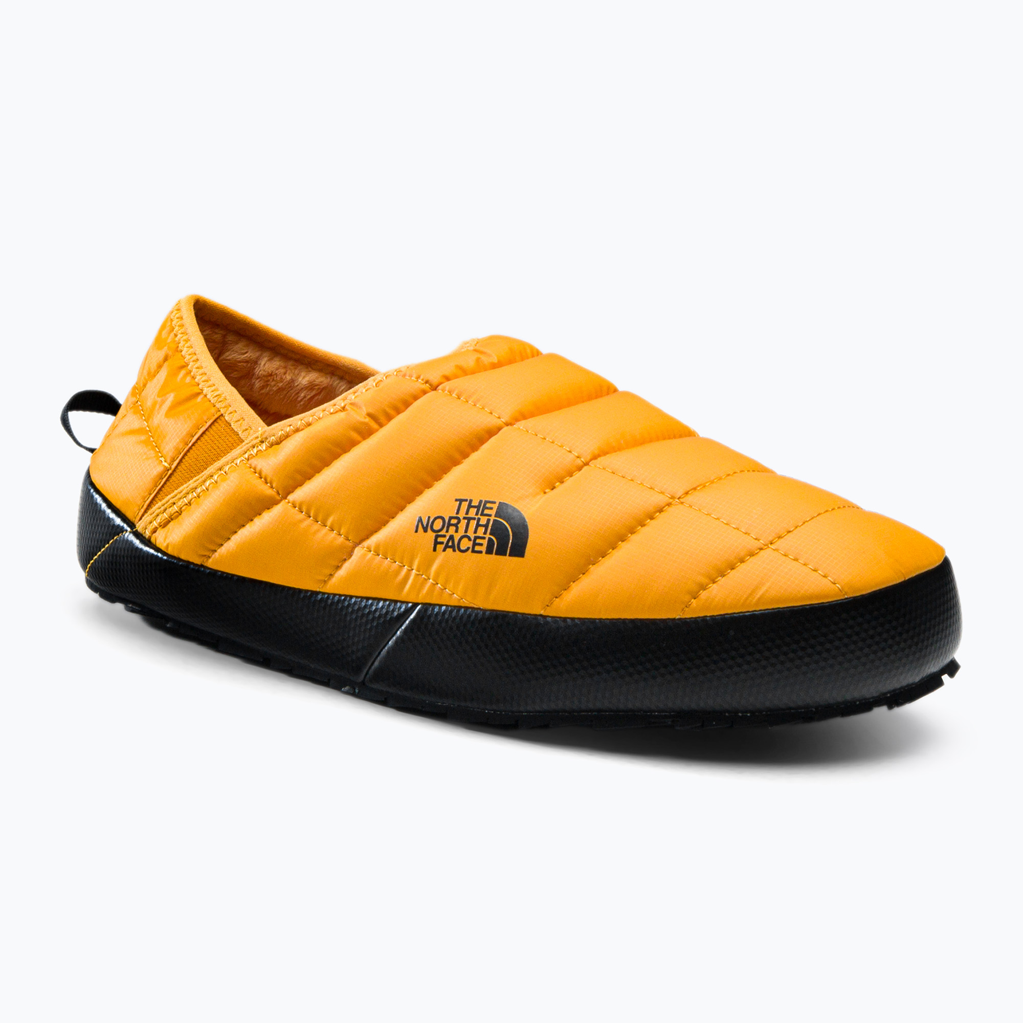 Papuci pentru bărbați The North Face Thermoball Traction Mule galben NF0A3UZNZU31 (Thermoball Traction Mule V NF0A3UZNZU31)