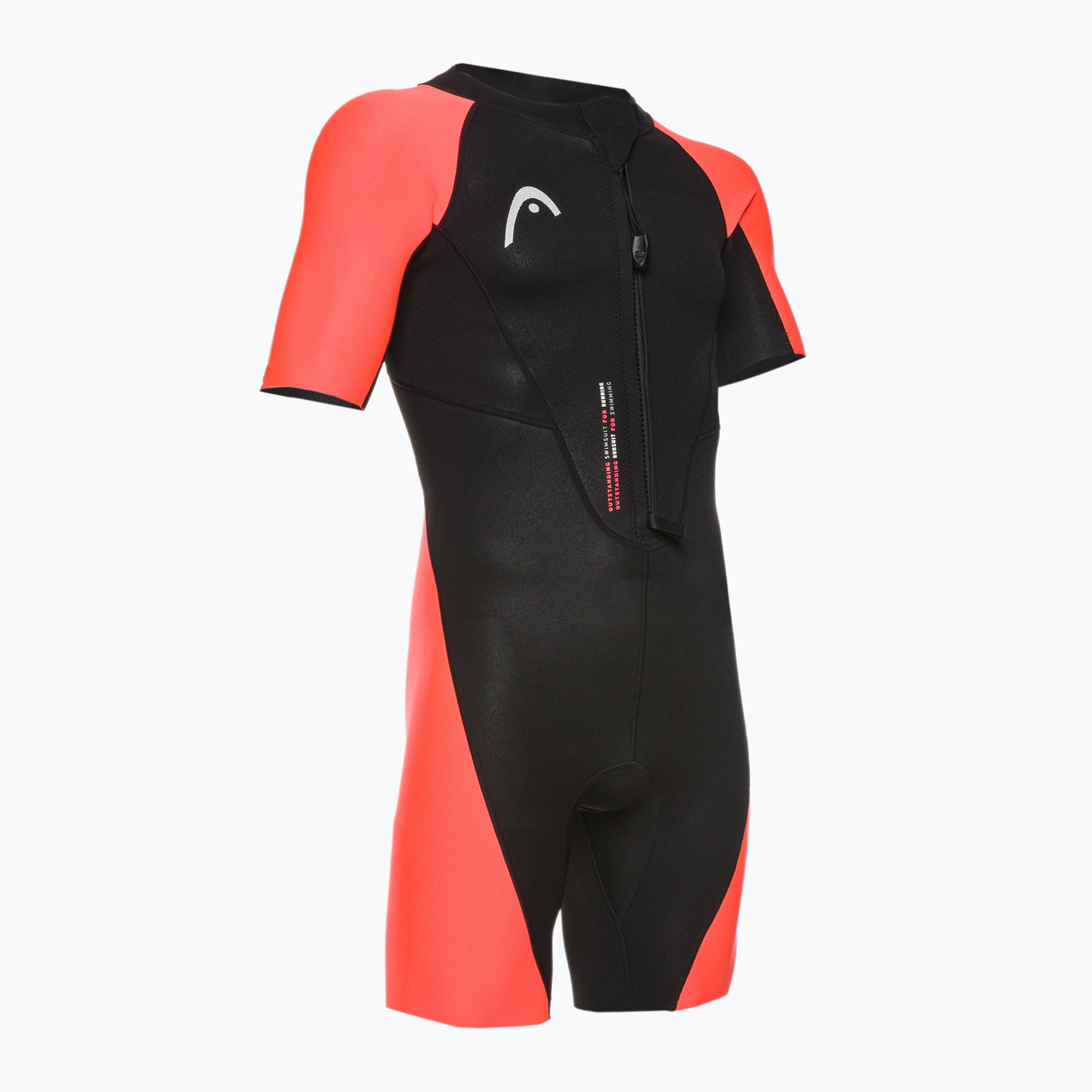 Costum de triatlon pentru bărbați HEAD SwimRun Multi Shorty 2.5 black/orange
