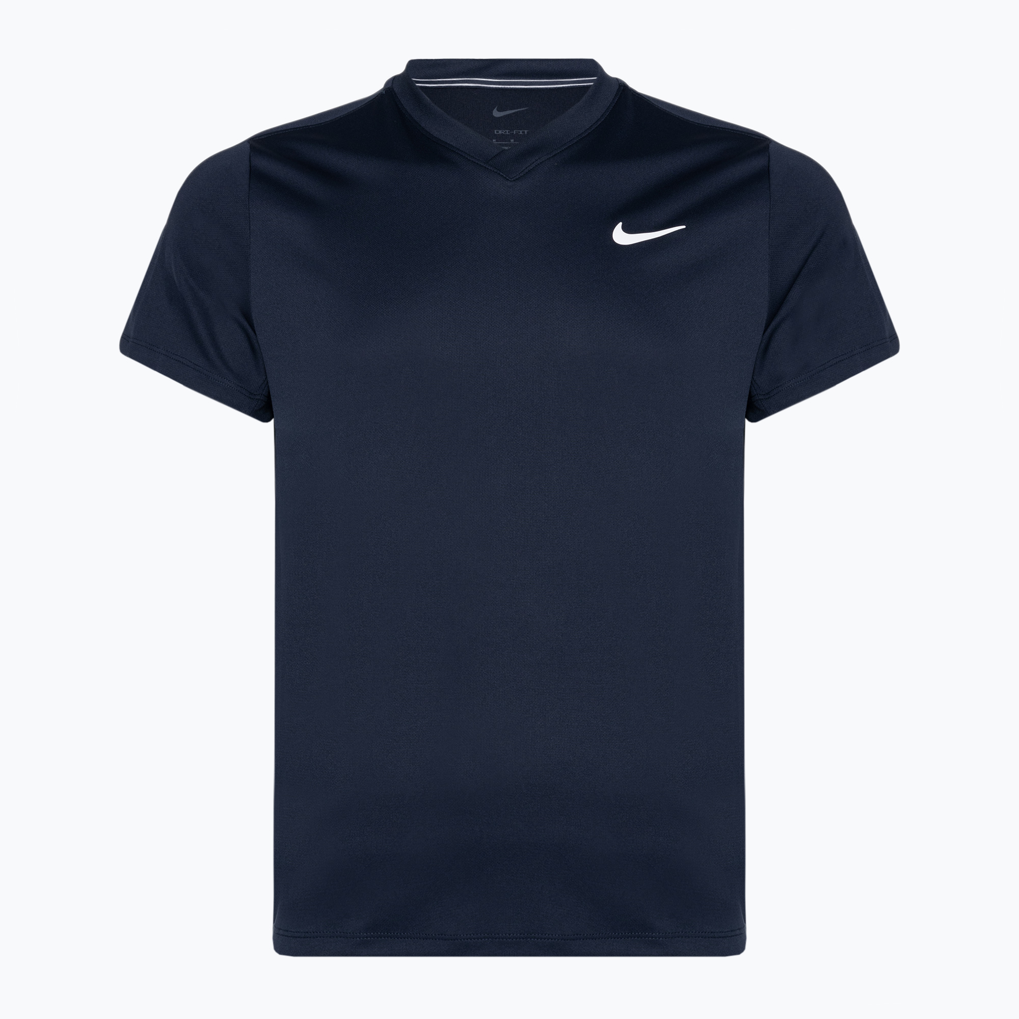Tricou de tenis bărbați Nike Court Dri-FIT Victory obsidian/obsidian/alb pentru bărbați