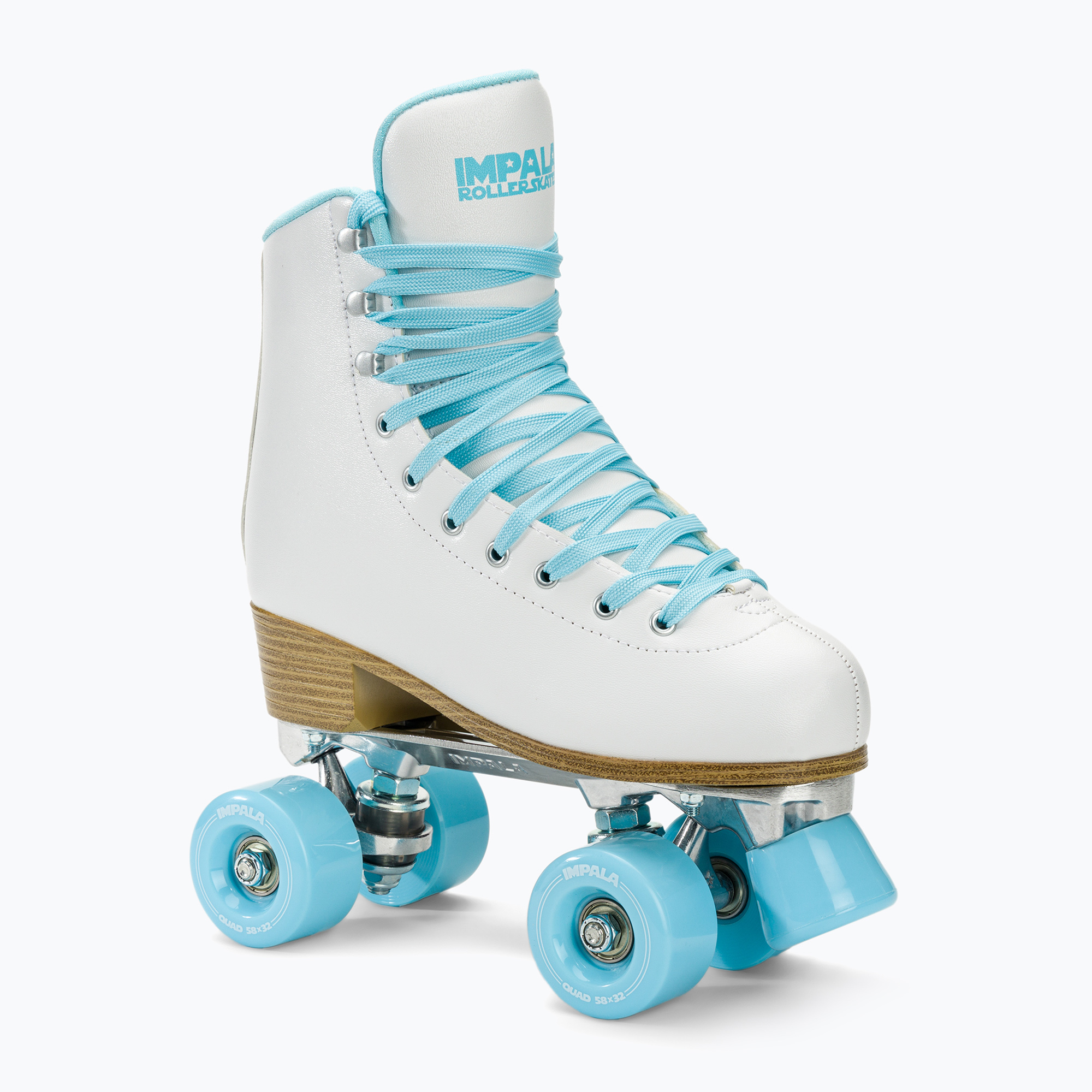 Patine cu rotile pentru femei IMPALA Quad Skate alb gheață (Quad Skate IMPROLLER1)