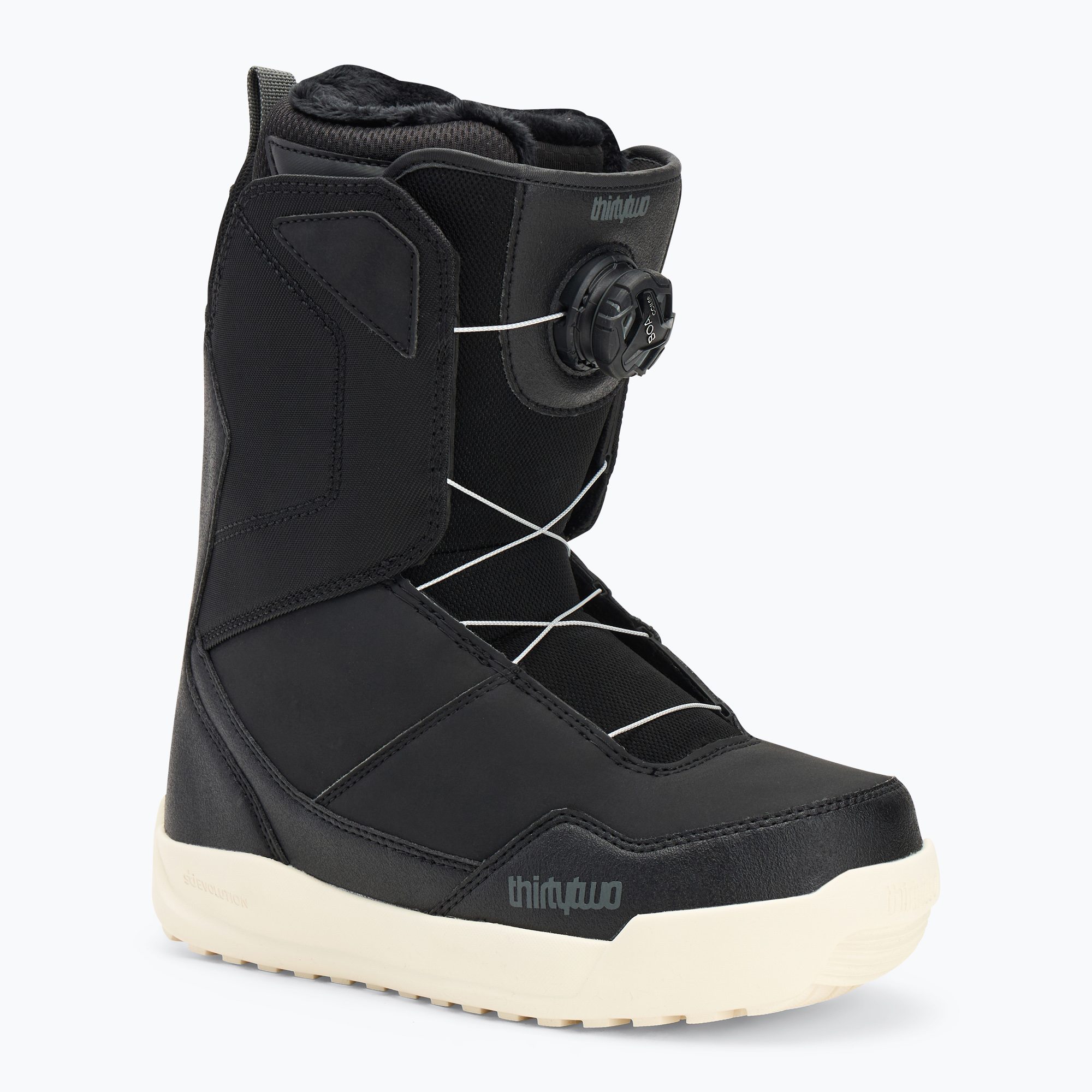 Ghete de snowboard penru femei  ThirtyTwo Shifty Boa W'S '24 black/grey/white (Shifty Boa W'S '24 8205000241)
