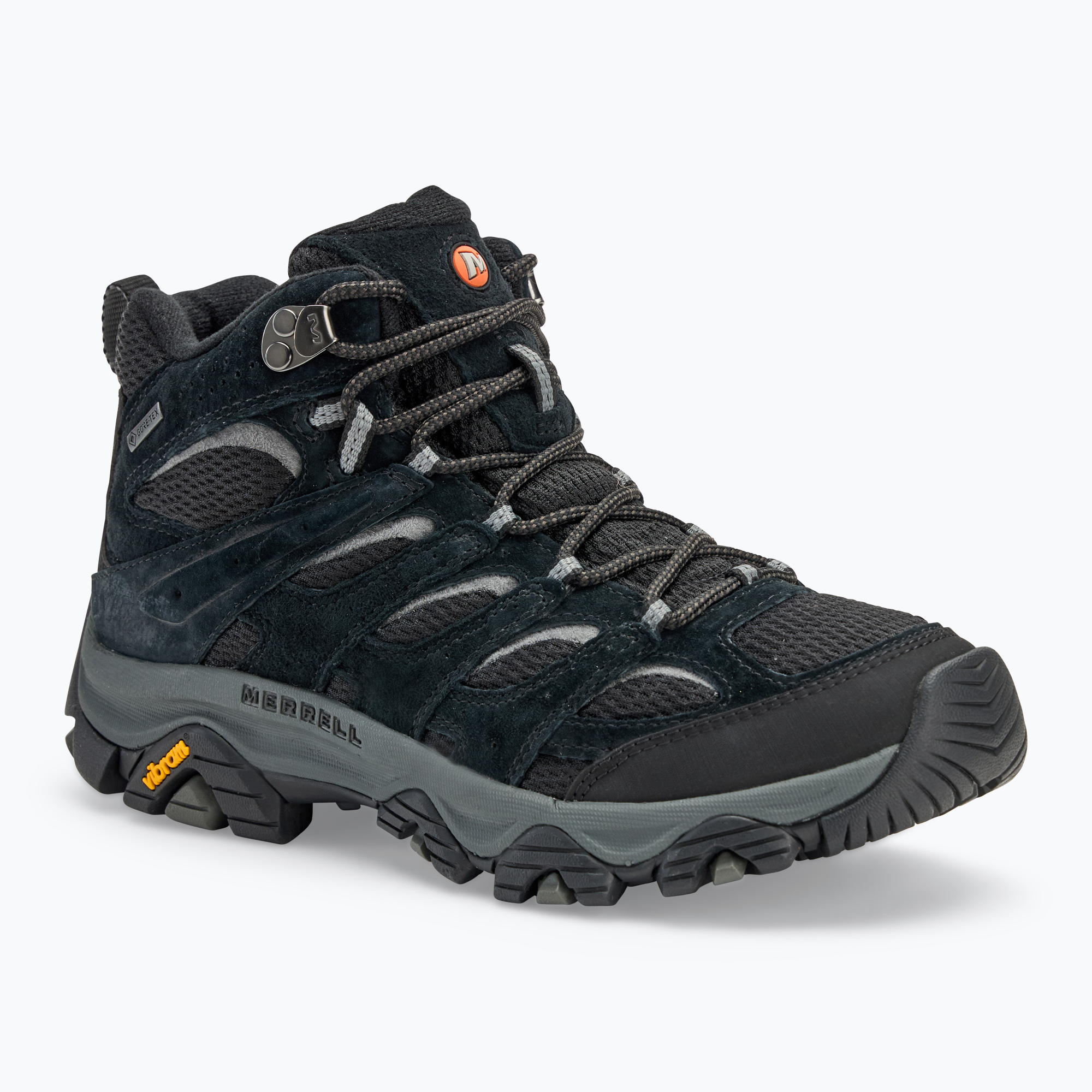 Încălțăminte de drumeție pentru bărbați  Merrell Moab 3 Mid Gtx black/grey
