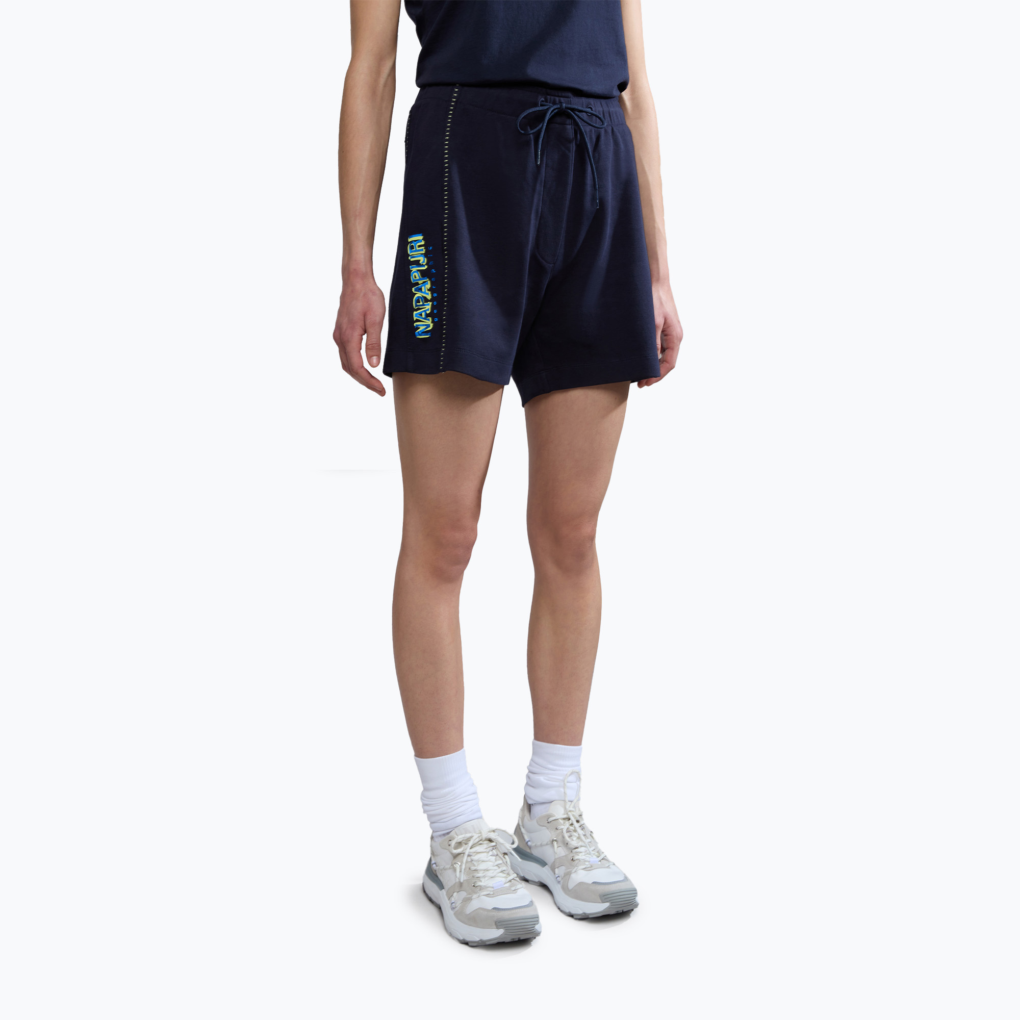 Pantaloni scurți pentru femei Napapijri N-Kreis blu marine (N-Kreis NP0A4HS11761)
