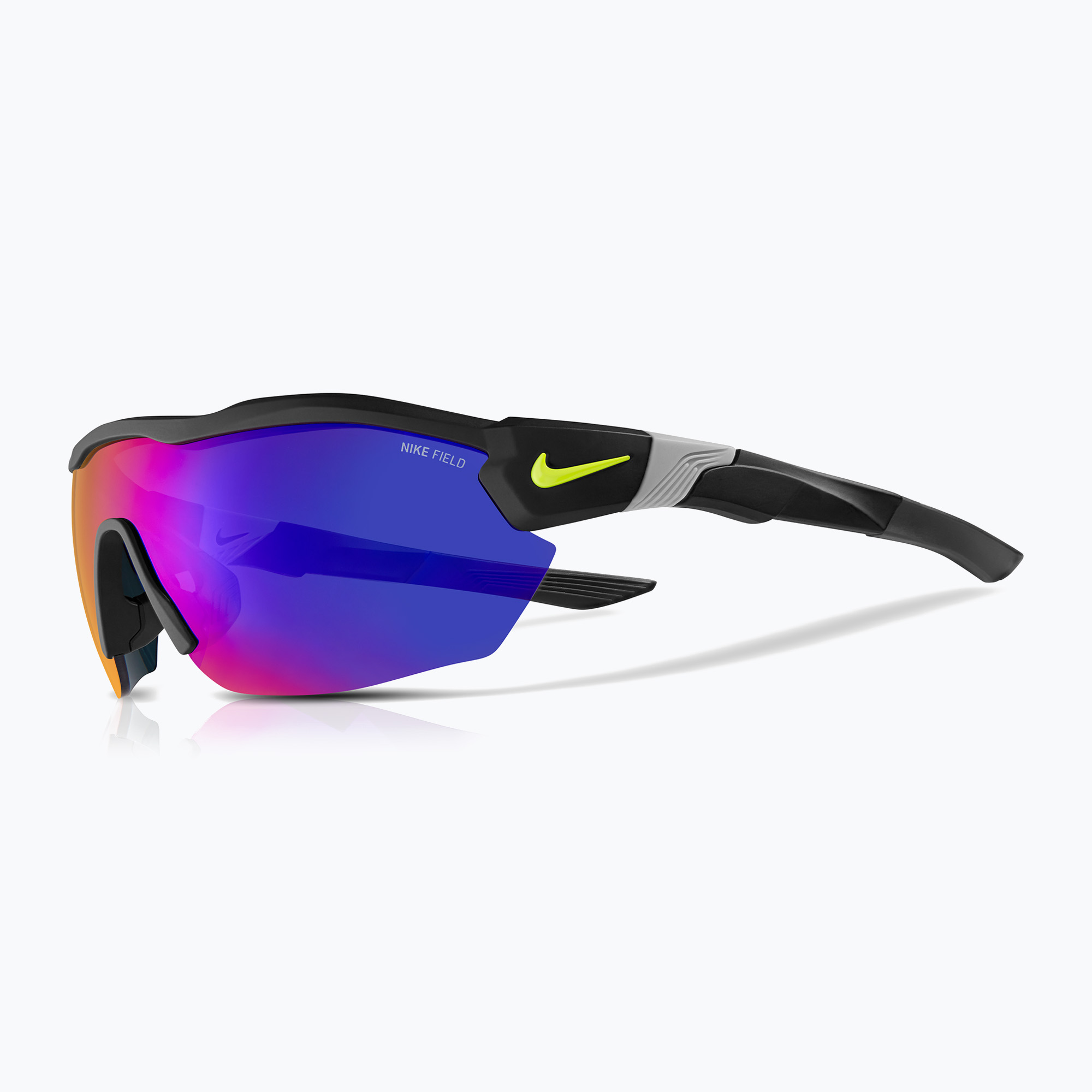 Ochelari de soare pentru bărbați Nike Show X3 Elite L matte black/volt/field tint