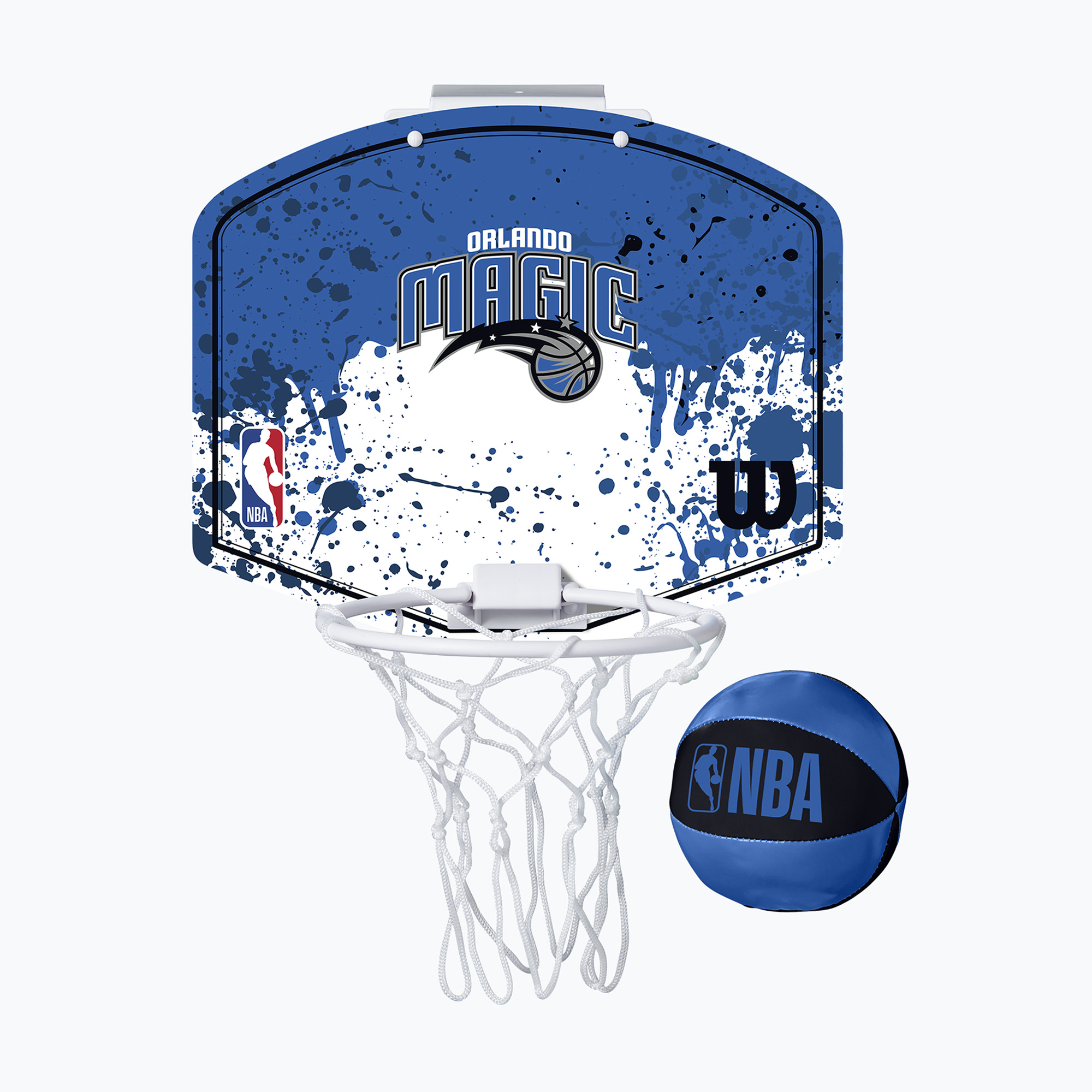 Set de mini-baschet Wilson NBA Team Mini Hoop Orlando Magic (NBA Team Orlando Magic Mini Hoop WTBA1302ORL)