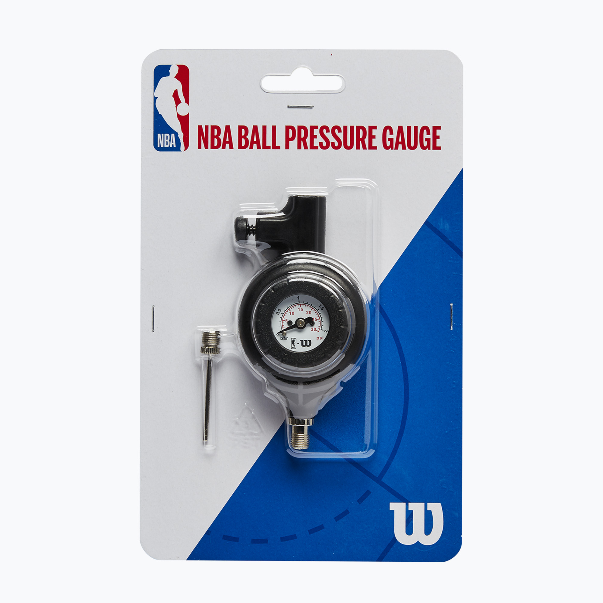 Manometru de presiune pentru mingi Wilson NBA negru WTBA4005NBA