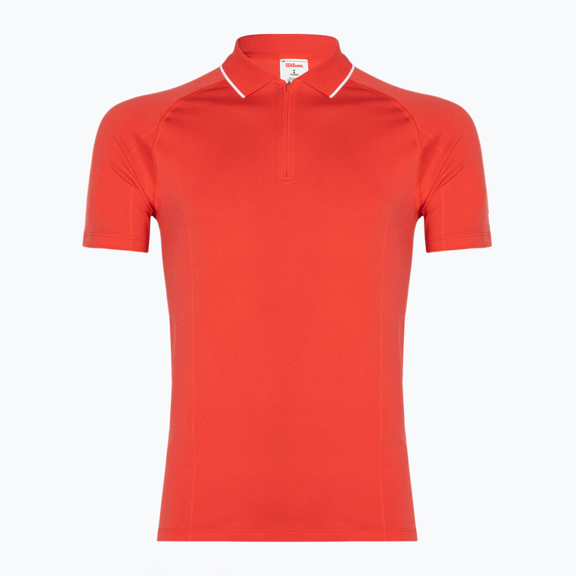 Tricou pentru bărbați Wilson Team Seamless Polo 2.0 infrared pentru bărbați