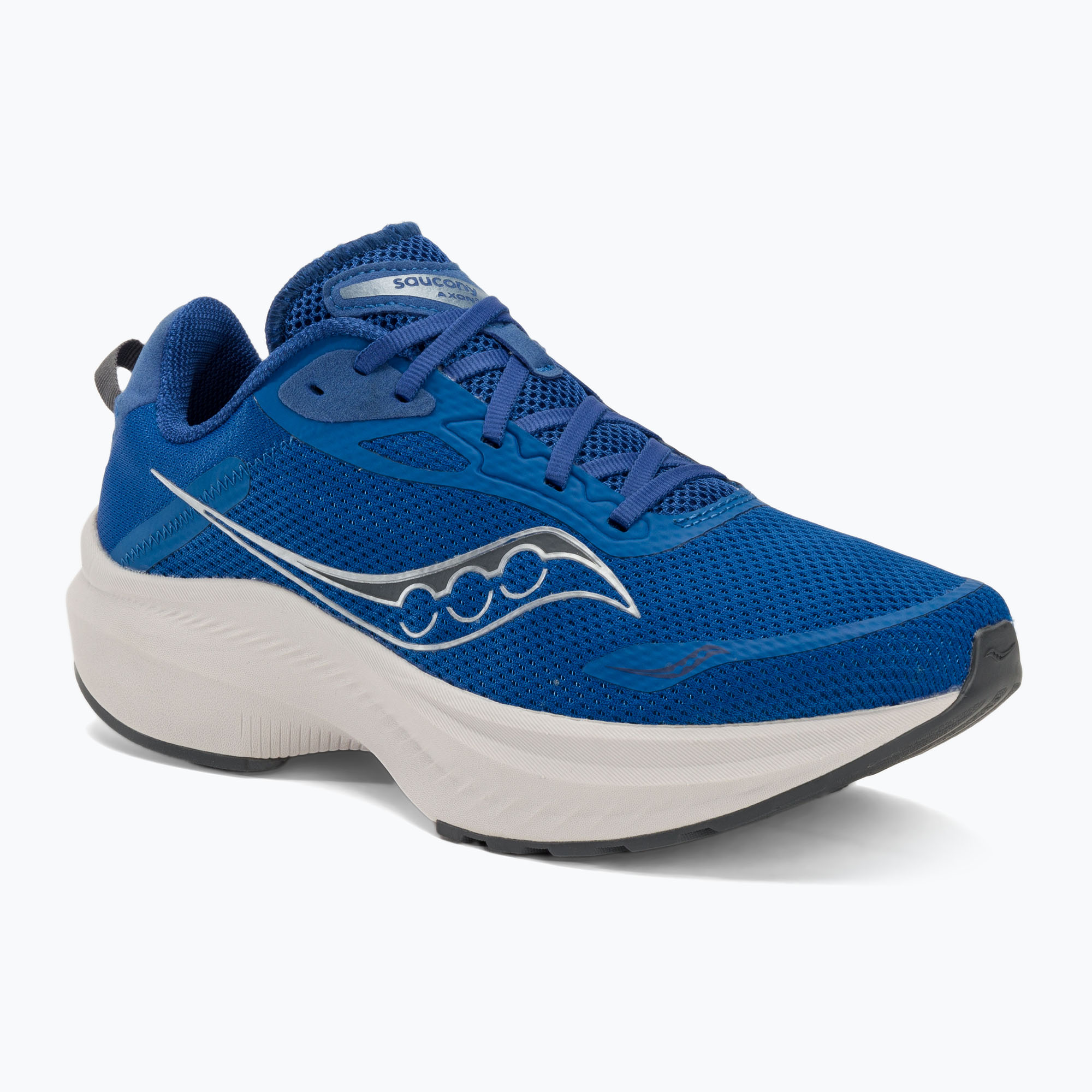 Încălțăminte de alergare pentru bărbați Saucony Axon 3 cobalt/silver (Axon 3 S20826)