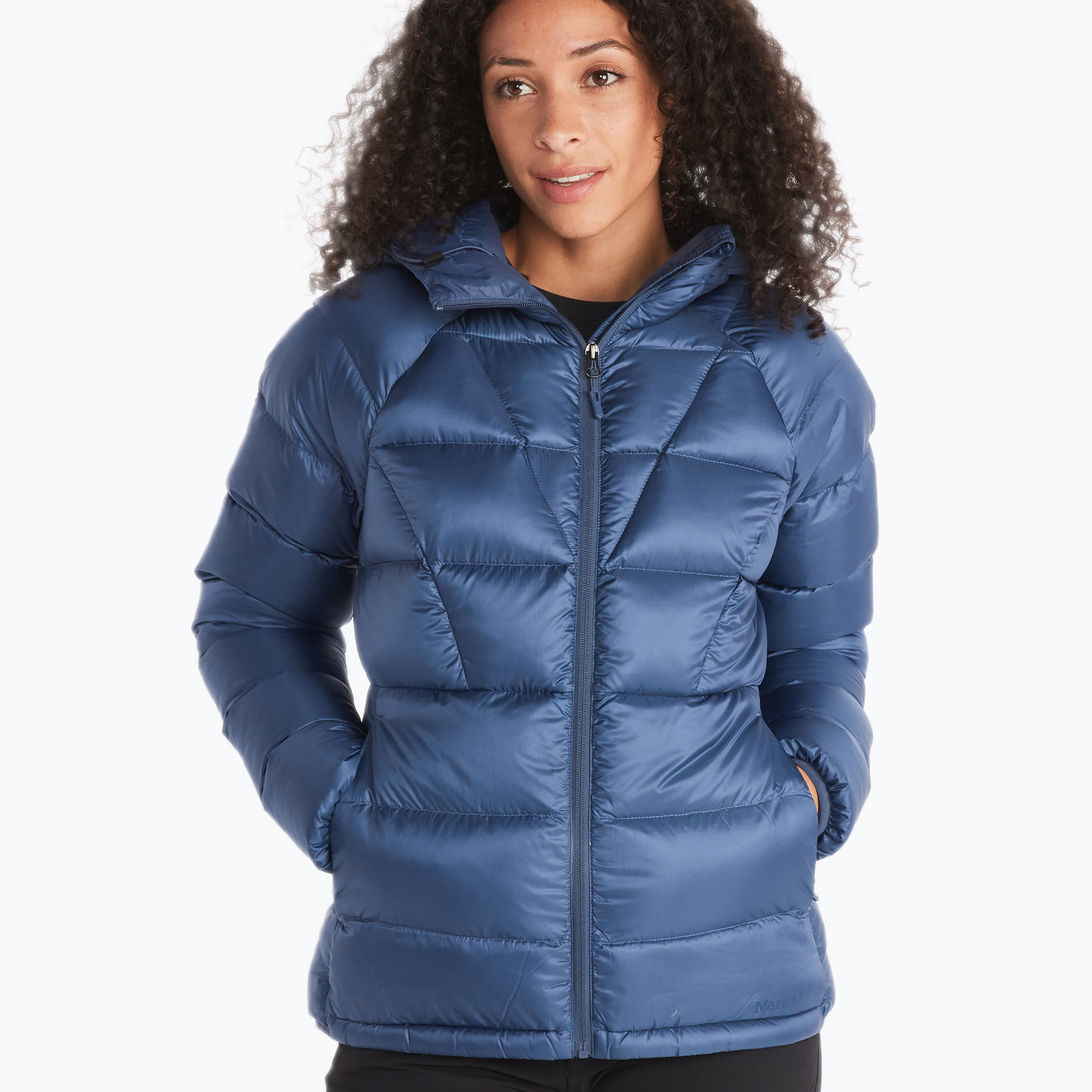 Marmot jachetă de puf pentru femei Hype Down Hoody verde 79310 (Hype Down Hoody 79310)