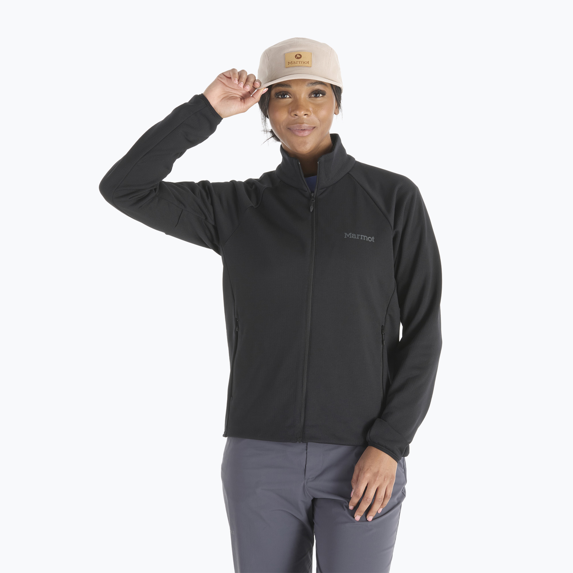 Polar pentru femei Marmot Leconte Fleece black (Leconte Fleece M15393)