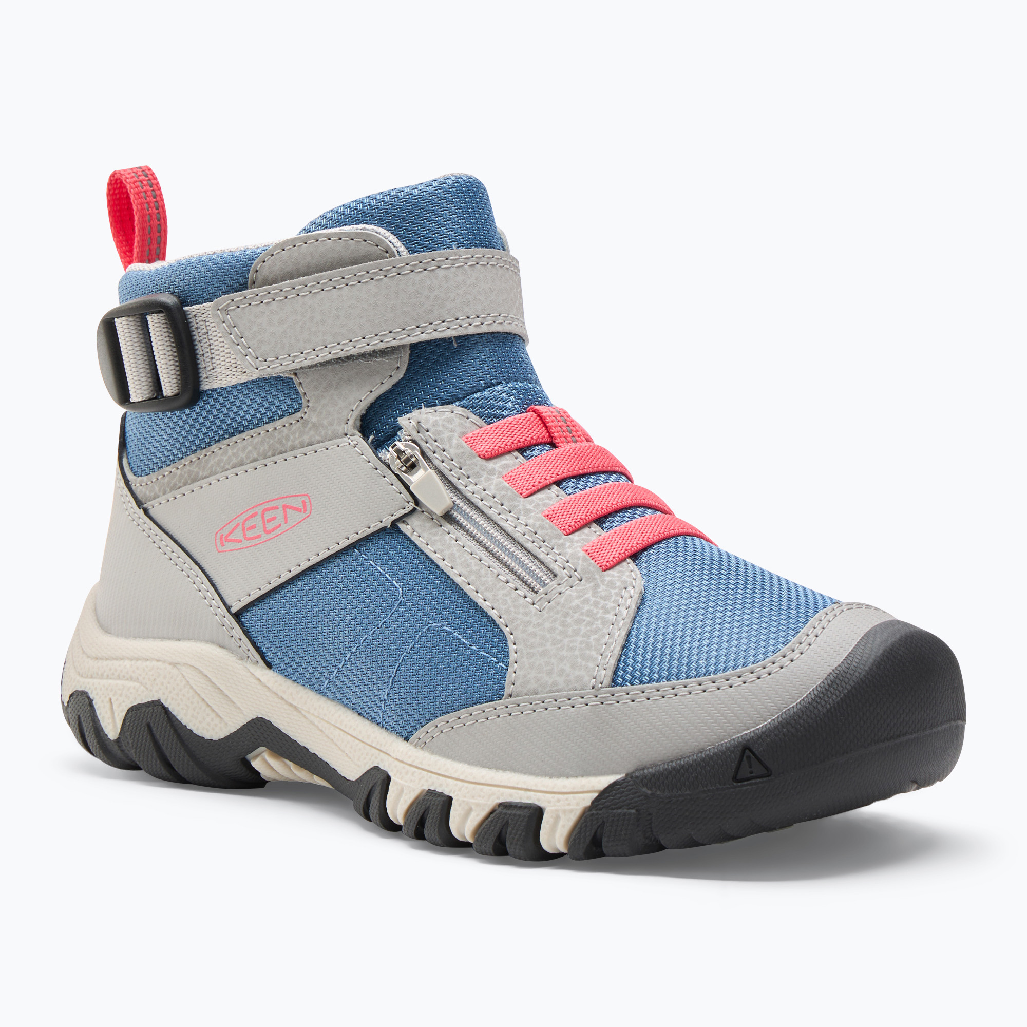 Încălțăminte de drumeție pentru juniori KEEN Targhee Boundless alloy/rouge red (Targhee Boundless 1029518)