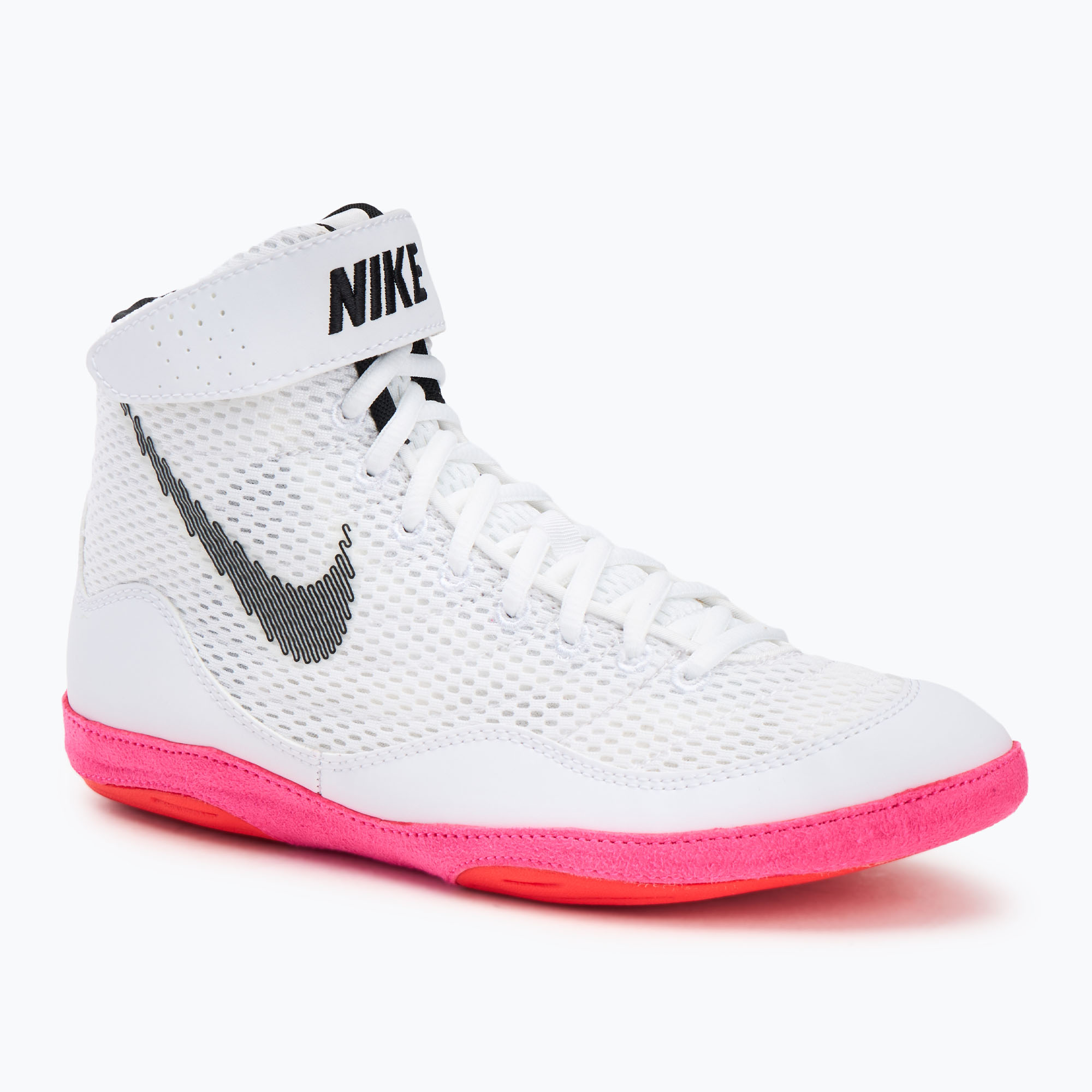 Încălțăminte de wrestling Nike Inflict SE white/pink