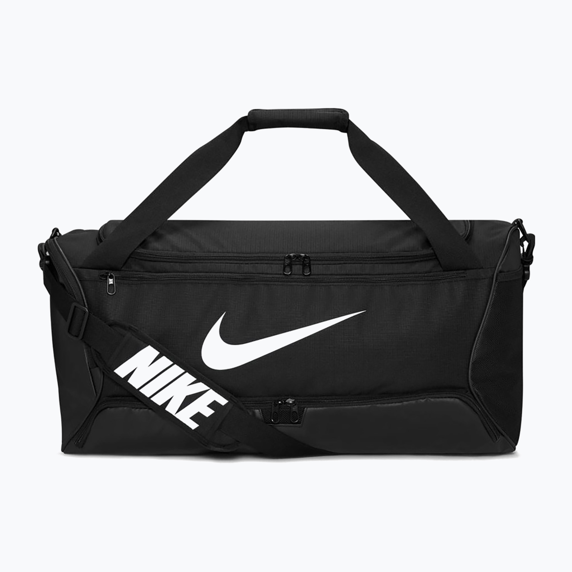 Geantă de antrenament Nike Brasilia 9.5 60 l black/black/white