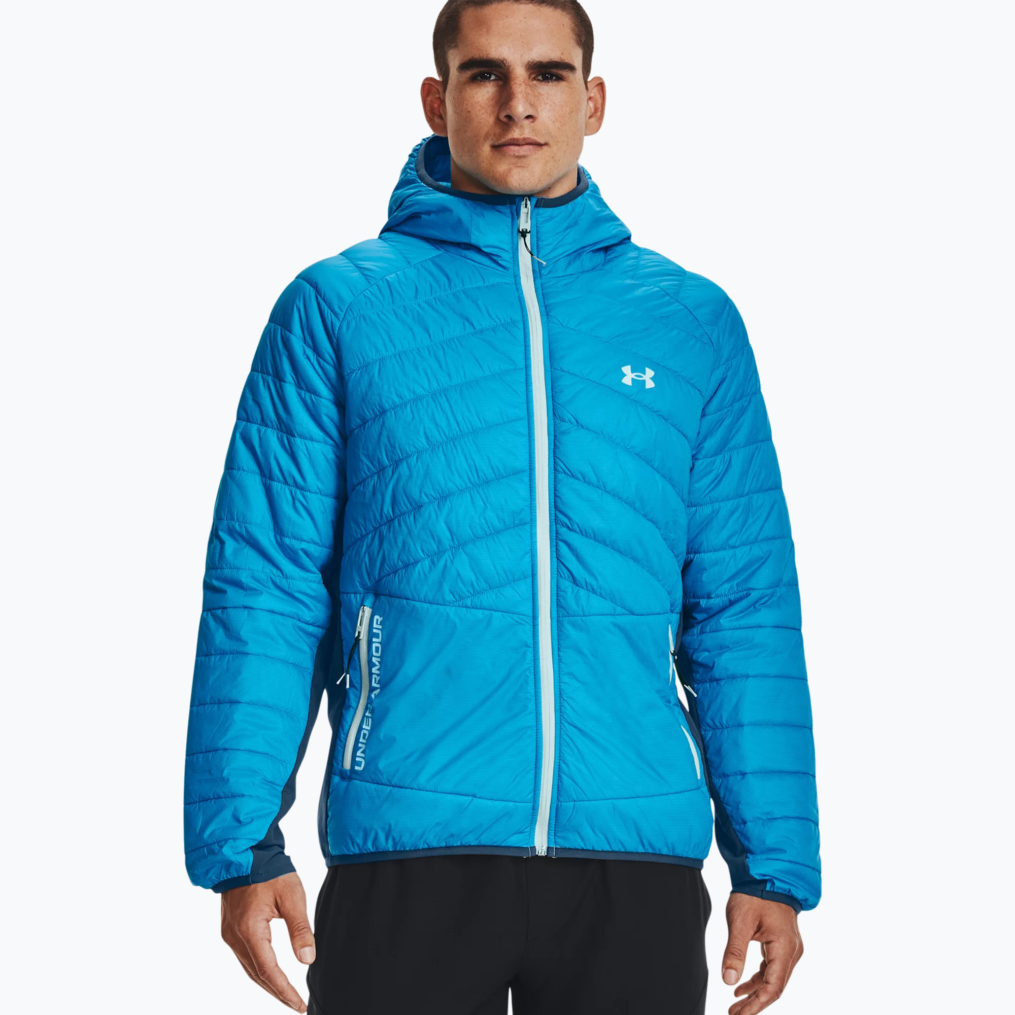 Jachetă pentru bărbați Under Armour UA Active Hybrid albastru 1375447-419 (UA Active Hybrid 1375447)
