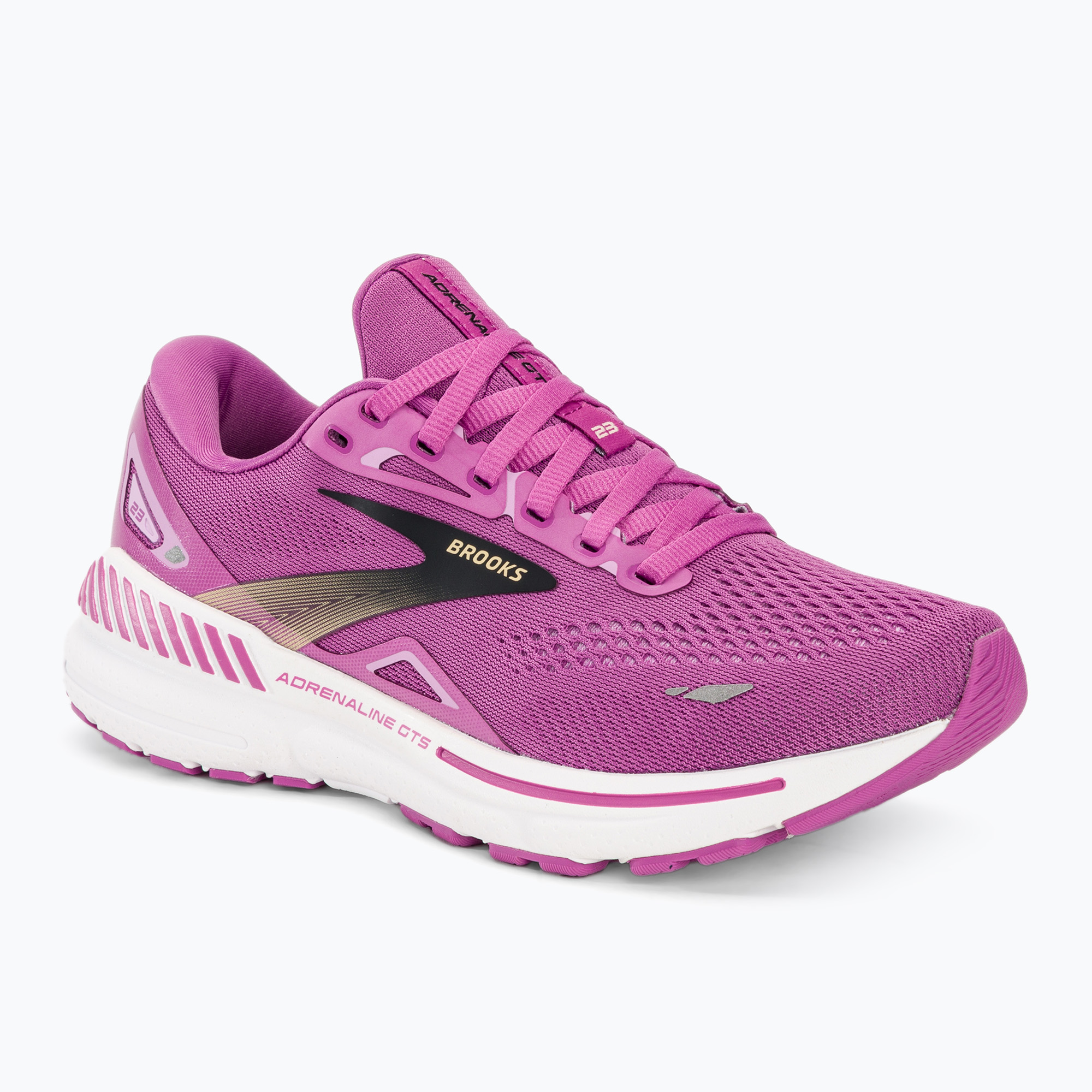 Pantofi de alergare Brooks Adrenaline GTS 23 orhidee/negru/purpuriu pentru femei