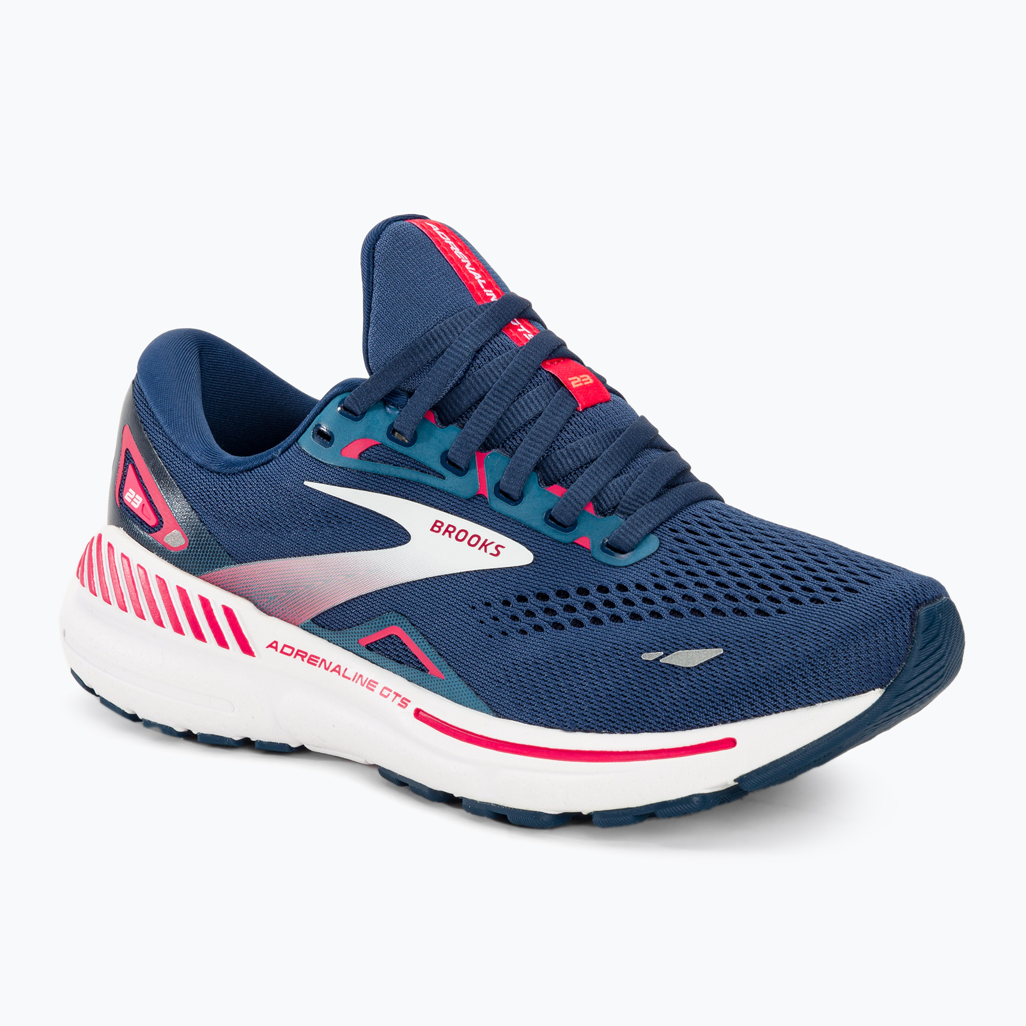 Pantofi de alergare pentru femei Brooks Adrenaline GTS 23 albastru/frumoasă/alb/alb