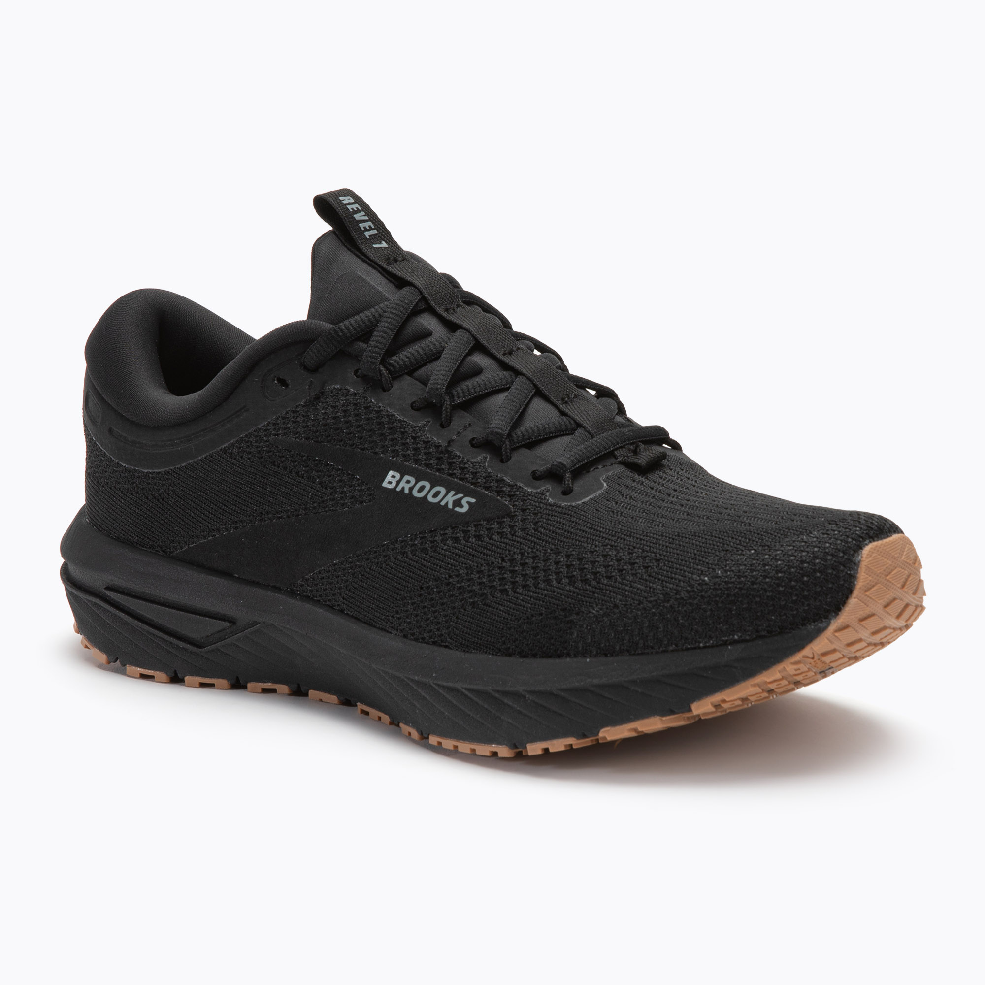Încălțăminte de alergare pentru bărbați Brooks Revel 7 black/black (Revel 7 1104351D072)