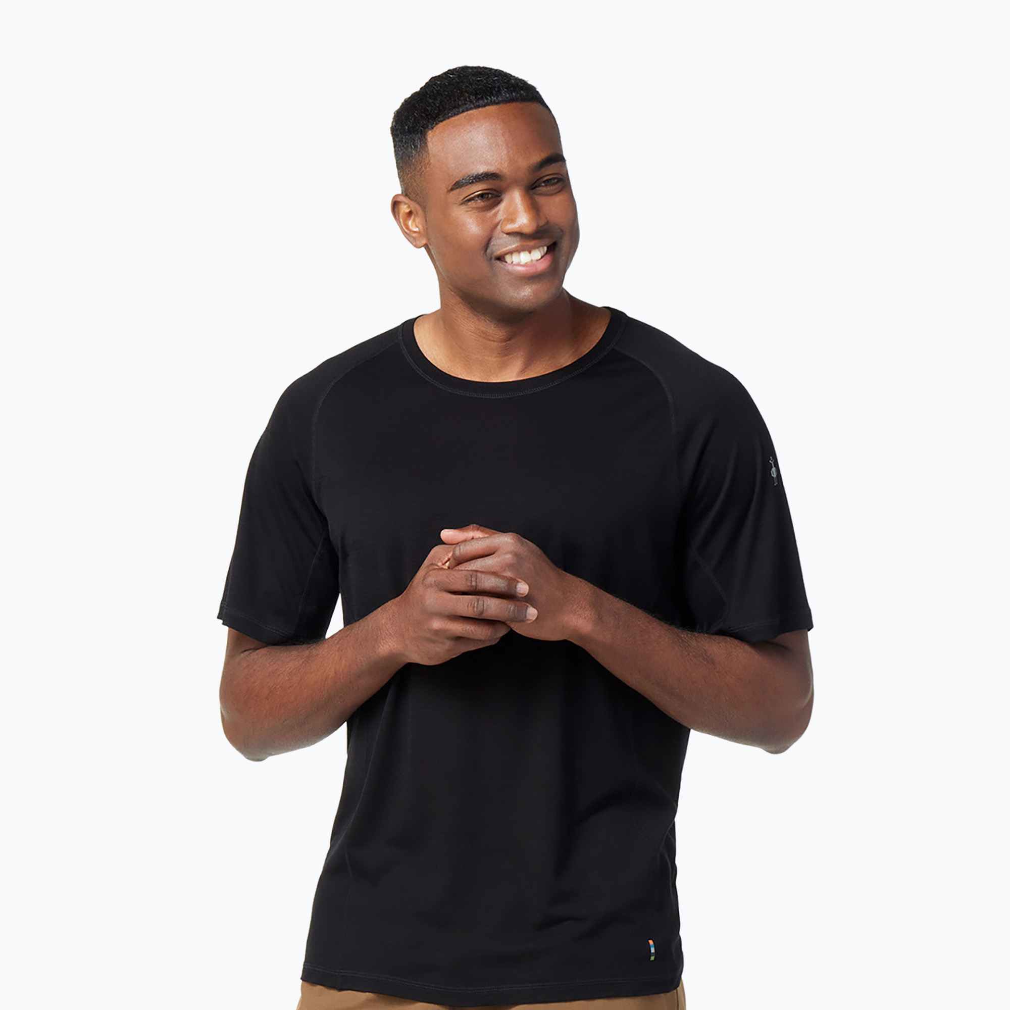 Tricou termic Smartwool Merino Sport 120 pentru bărbați negru 16544