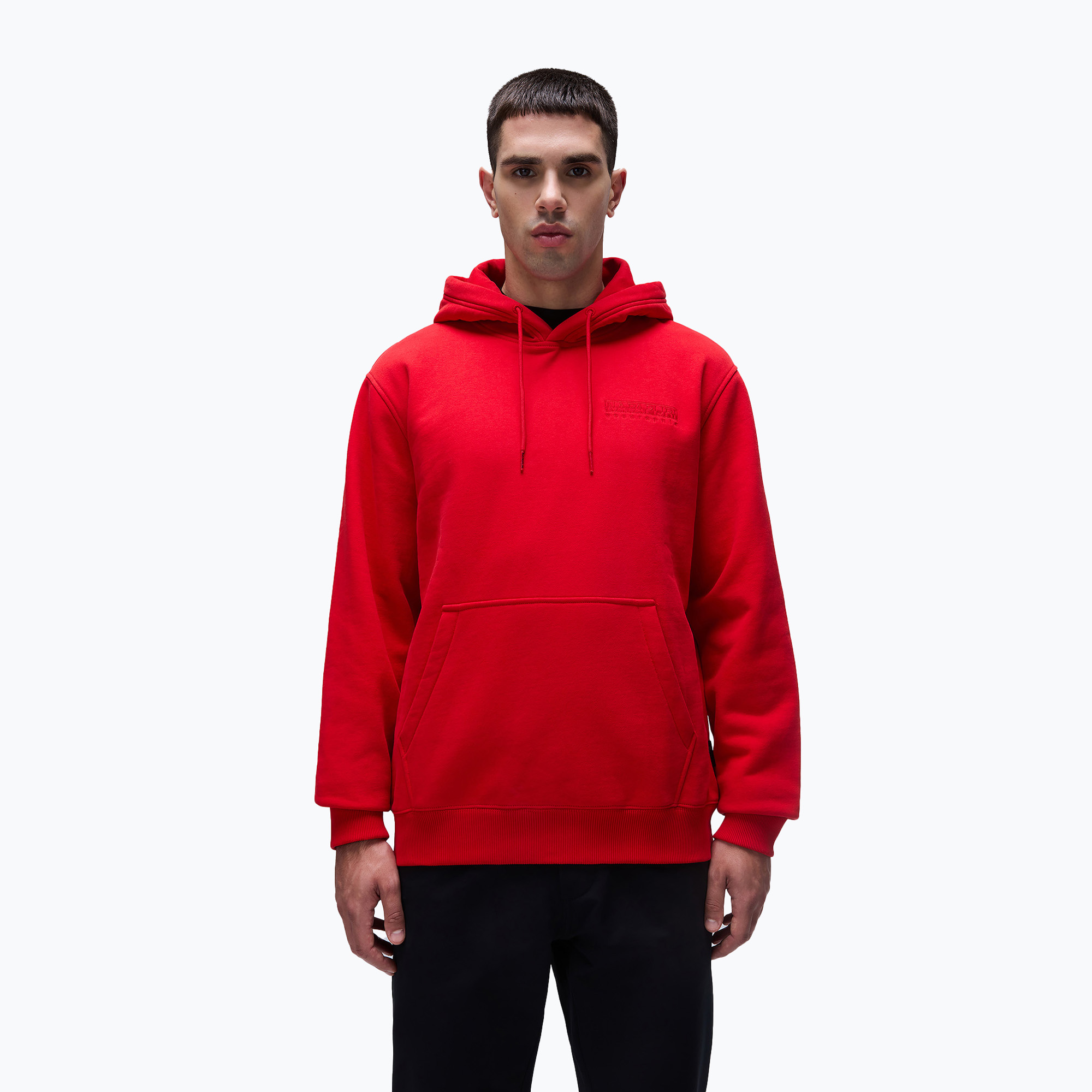 Hanorac pentru bărbați Napapijri B-Kander Hooded red goji (B-Kander Hooded NP0A4I9TR061)
