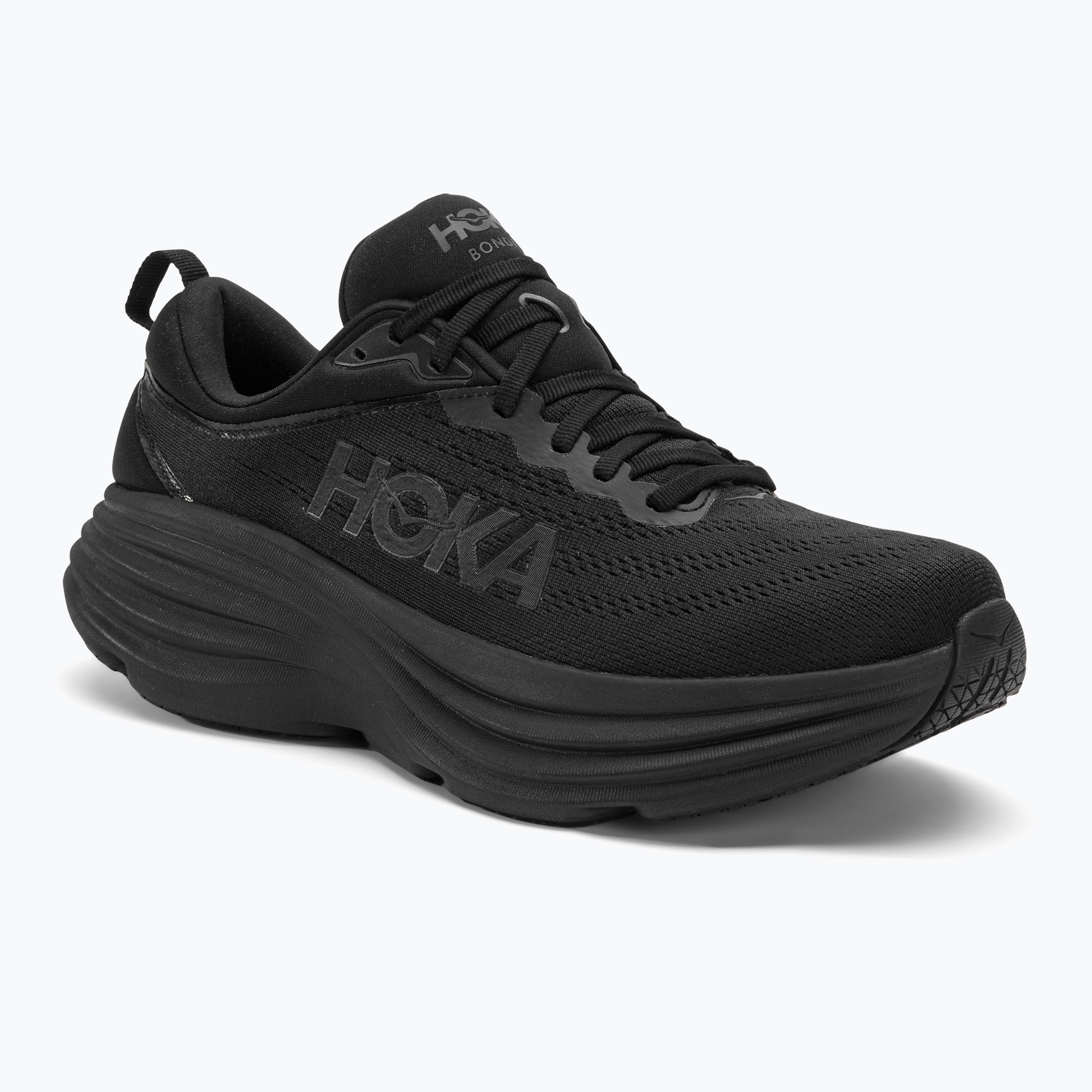 Pantofi de alergare pentru bărbați HOKA Bondi 8 negru/negru