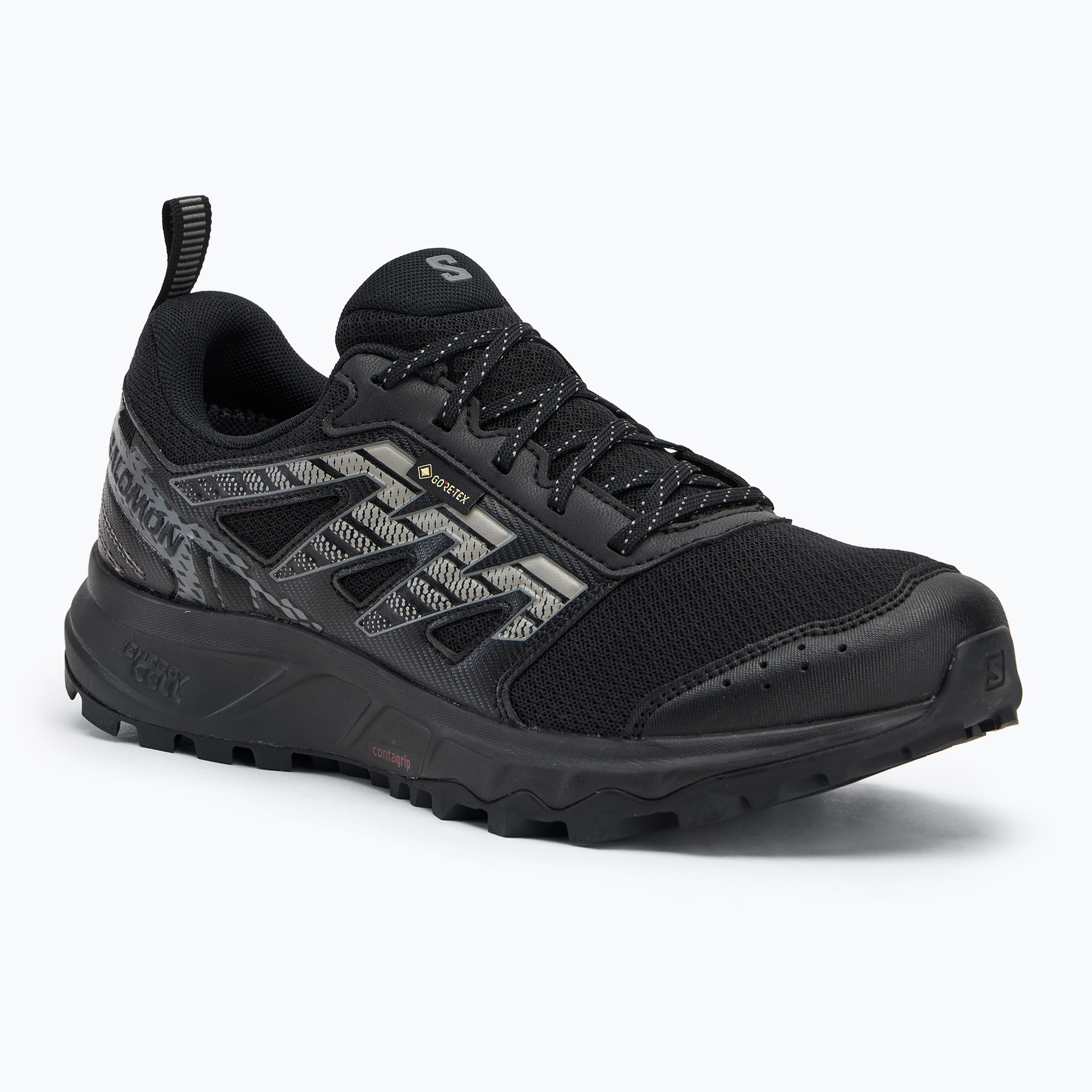 Încălțăminte de alergare pentru bărbați Salomon Wander GTX black/pewter/frost gray (Wander GTX L47148400)