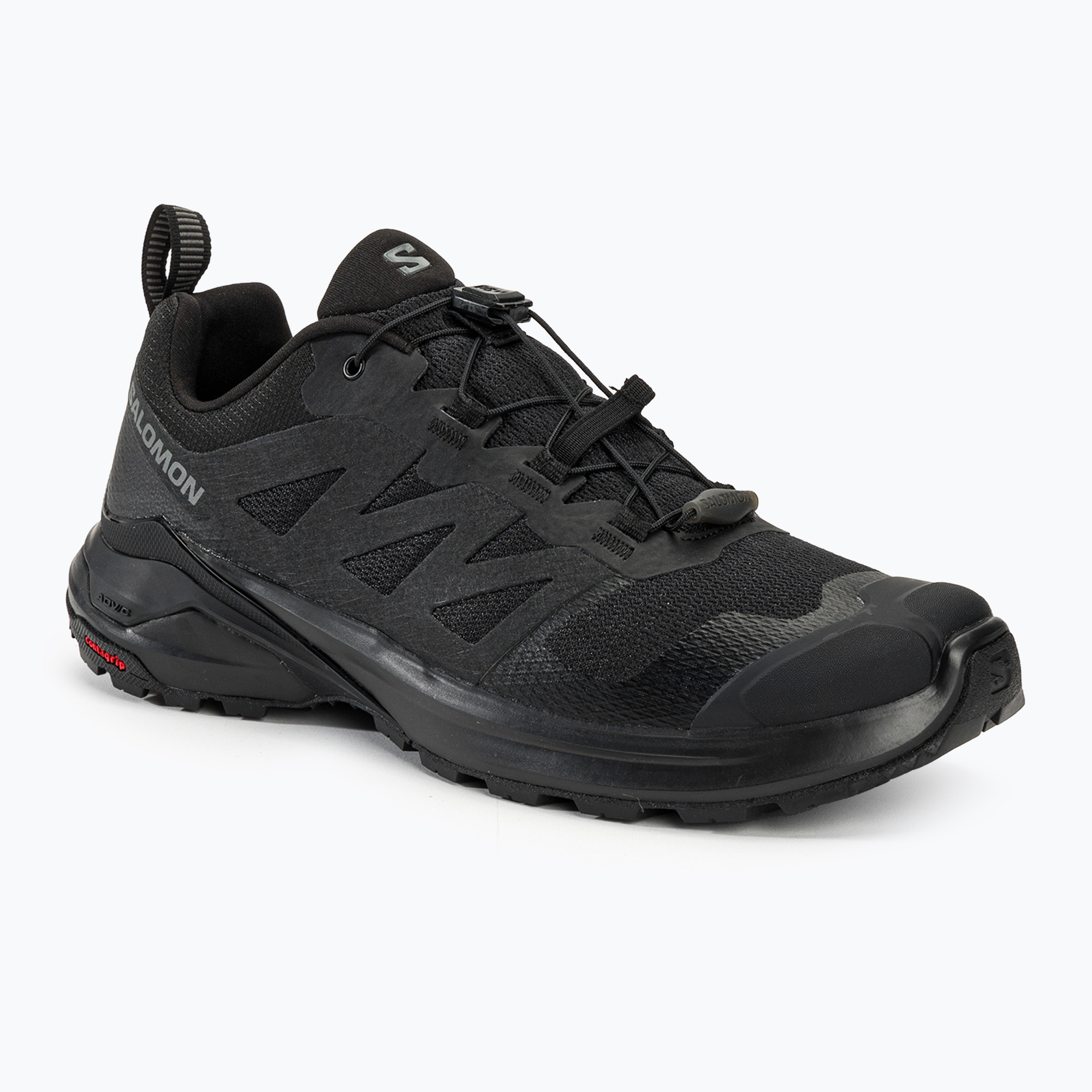 Pantofi de alergare Salomon X-Adventure pentru bărbați negru/negru/negru