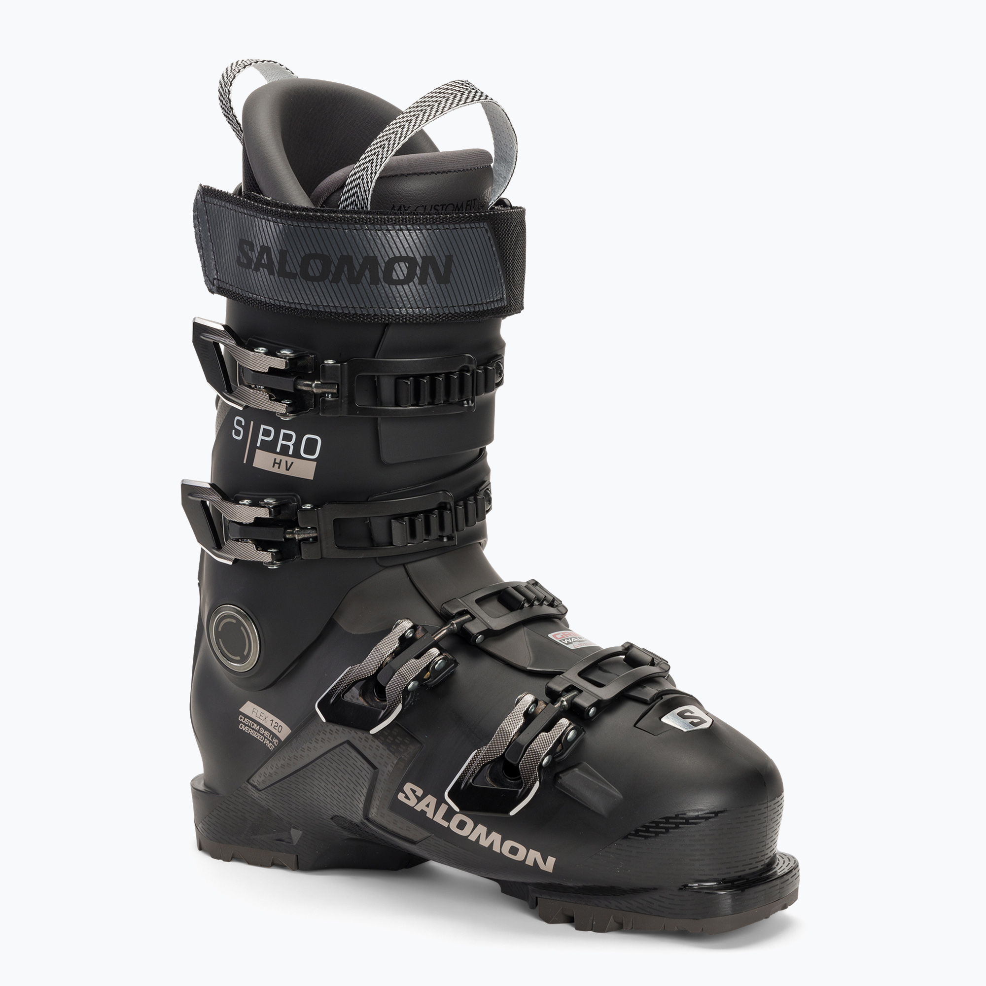 Bocanci de schi pentru bărbați Salomon S Pro HV 120 negru/titan 1 metru /beluga (S/Pro HV 120 L47343900)